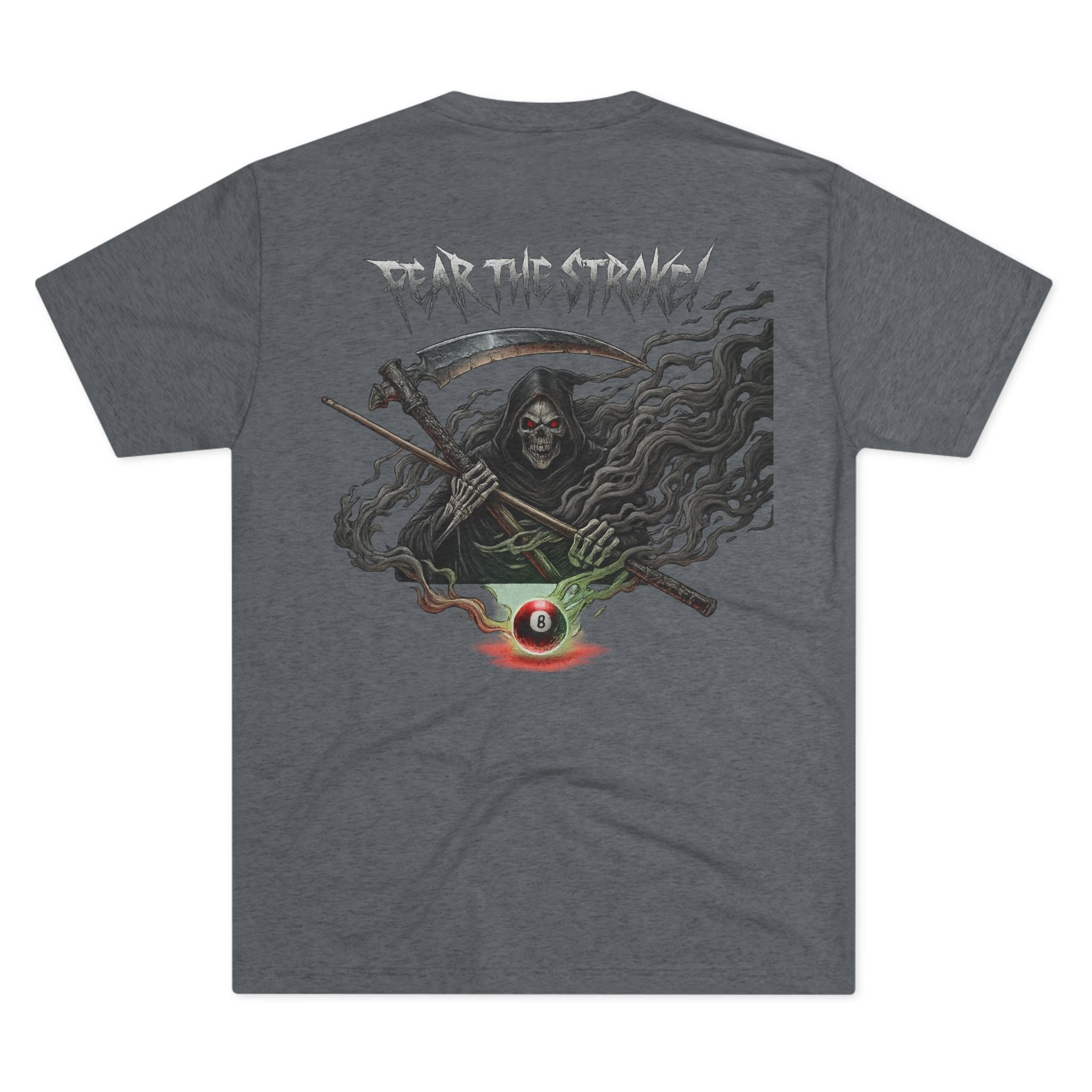 Fear the Stroke V2 Billiards Tri-Blend Tee