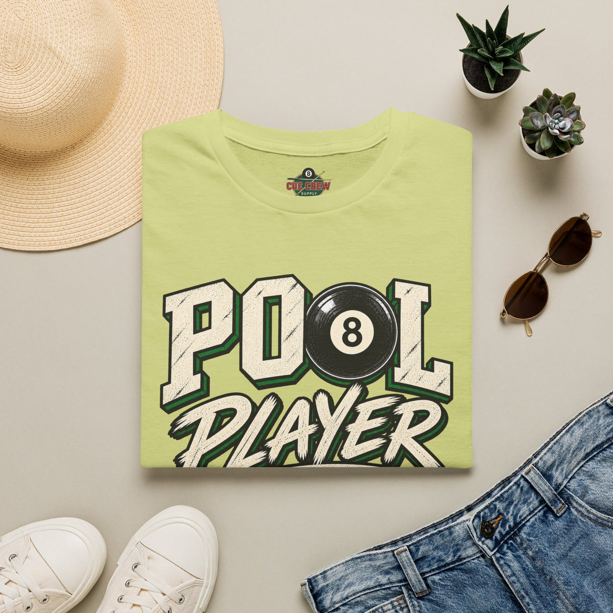 Pool Player Results May Vary – Funny Billiards T-Shirt