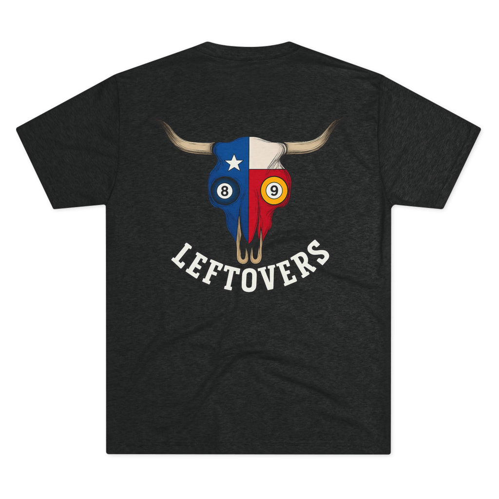 Leftovers Texas Skull Next Level Tri-Blend Tee