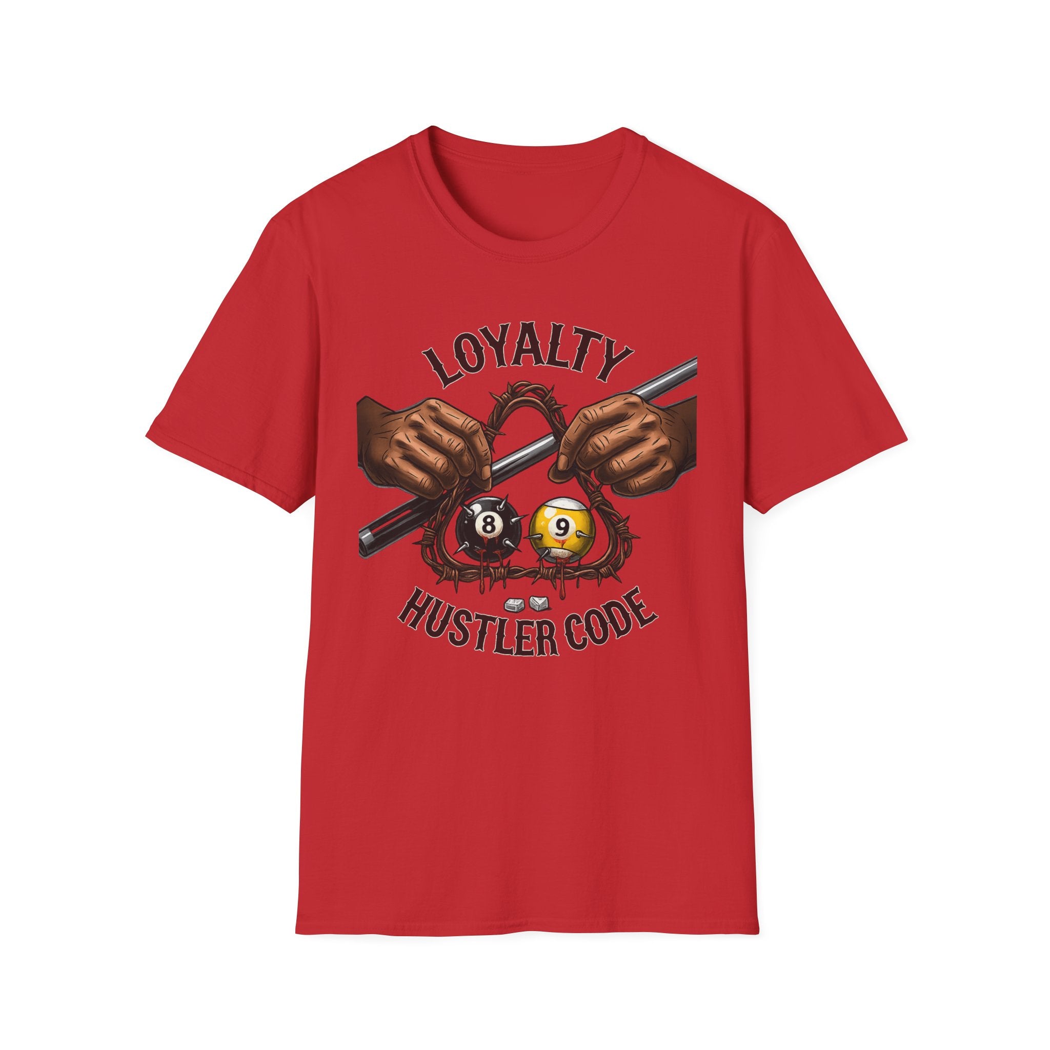 Loyalty- Hustler Code Billiards Core Line Gildan Tee