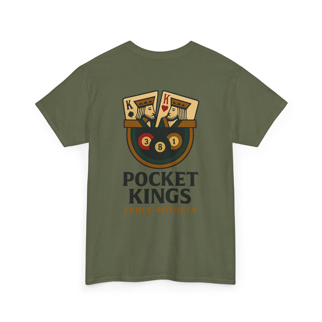 Pocket Kings Table Royalty Billiards Tee