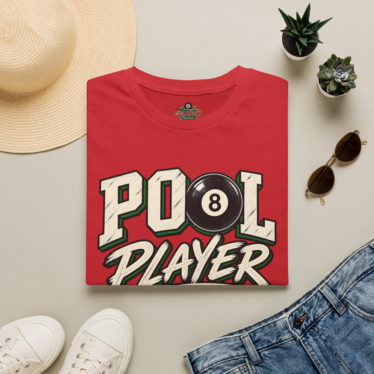 Pool Player Results May Vary – Funny Billiards T-Shirt