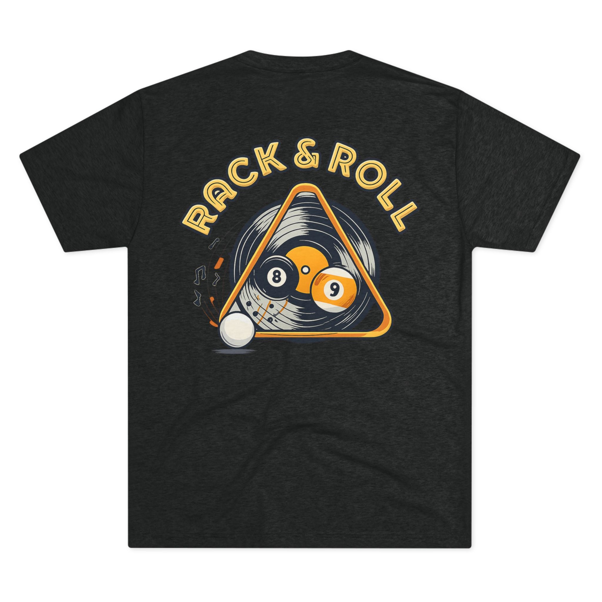 Rack & Roll Vintage Pool Cue Music Core Line Next Level Tee