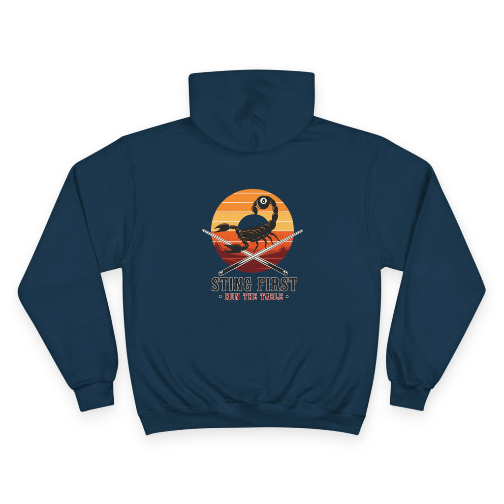 Sting First - Run The Table Billiards Champion Hoodie