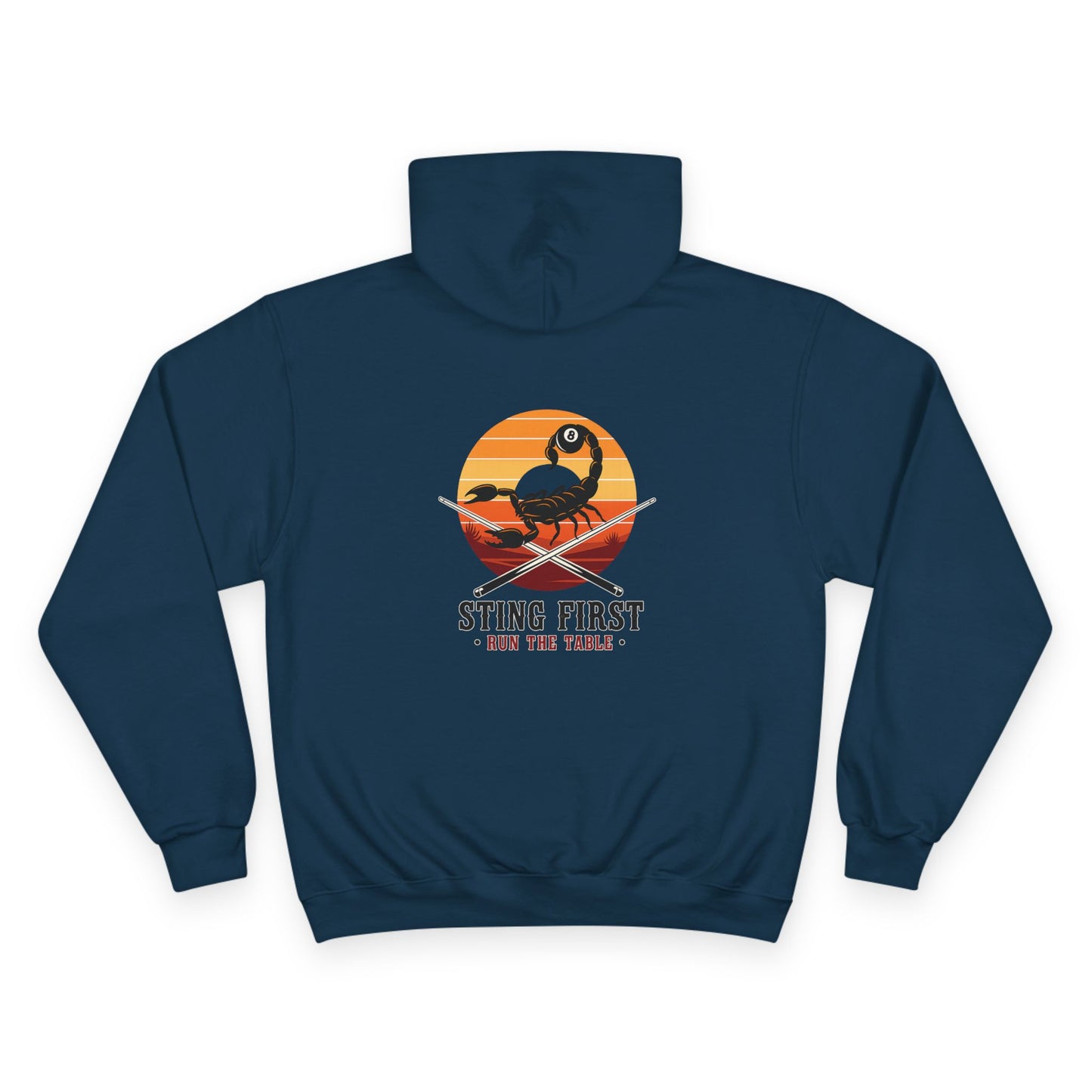Sting First - Run The Table Billiards Champion Hoodie