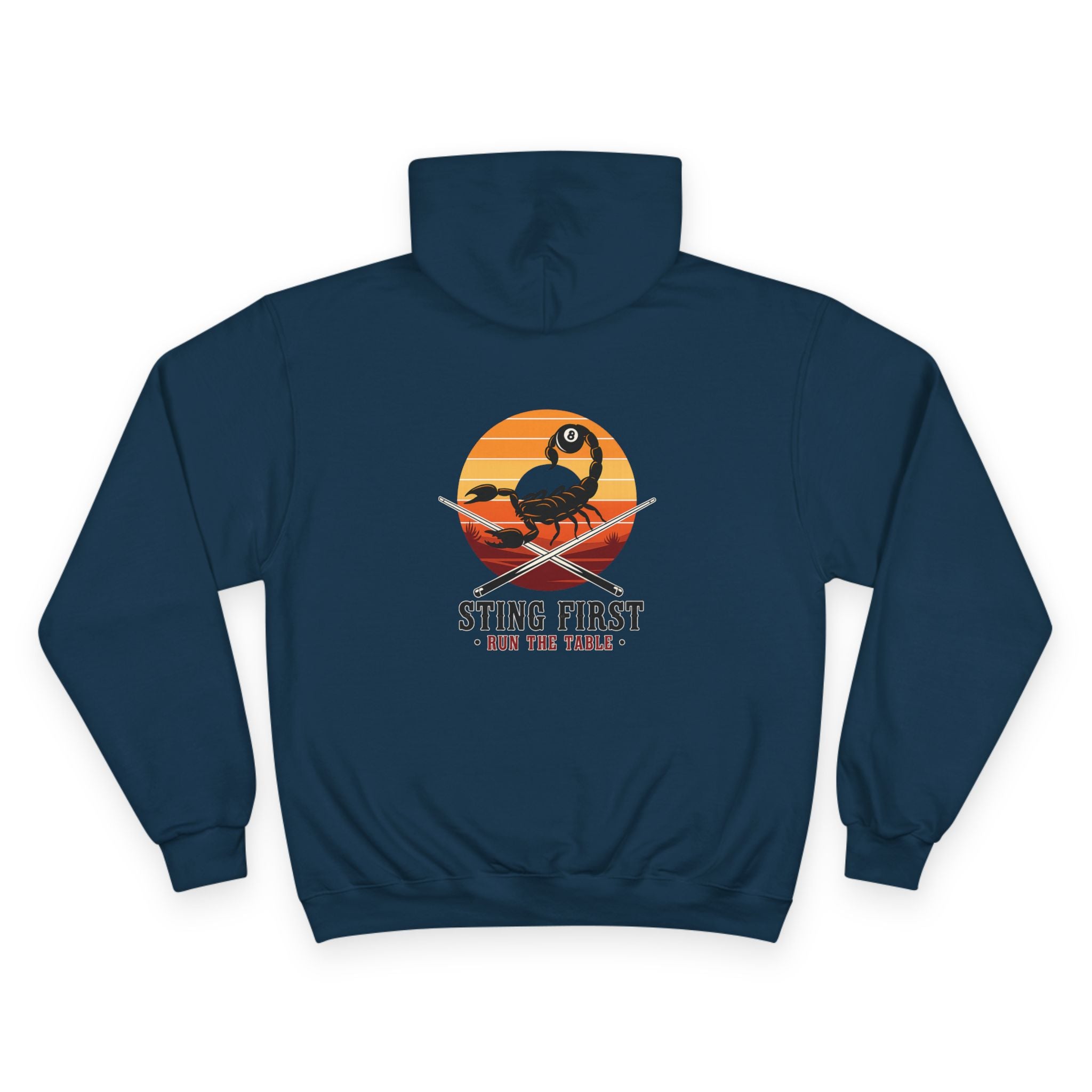 Sting First - Run The Table Billiards Champion Hoodie