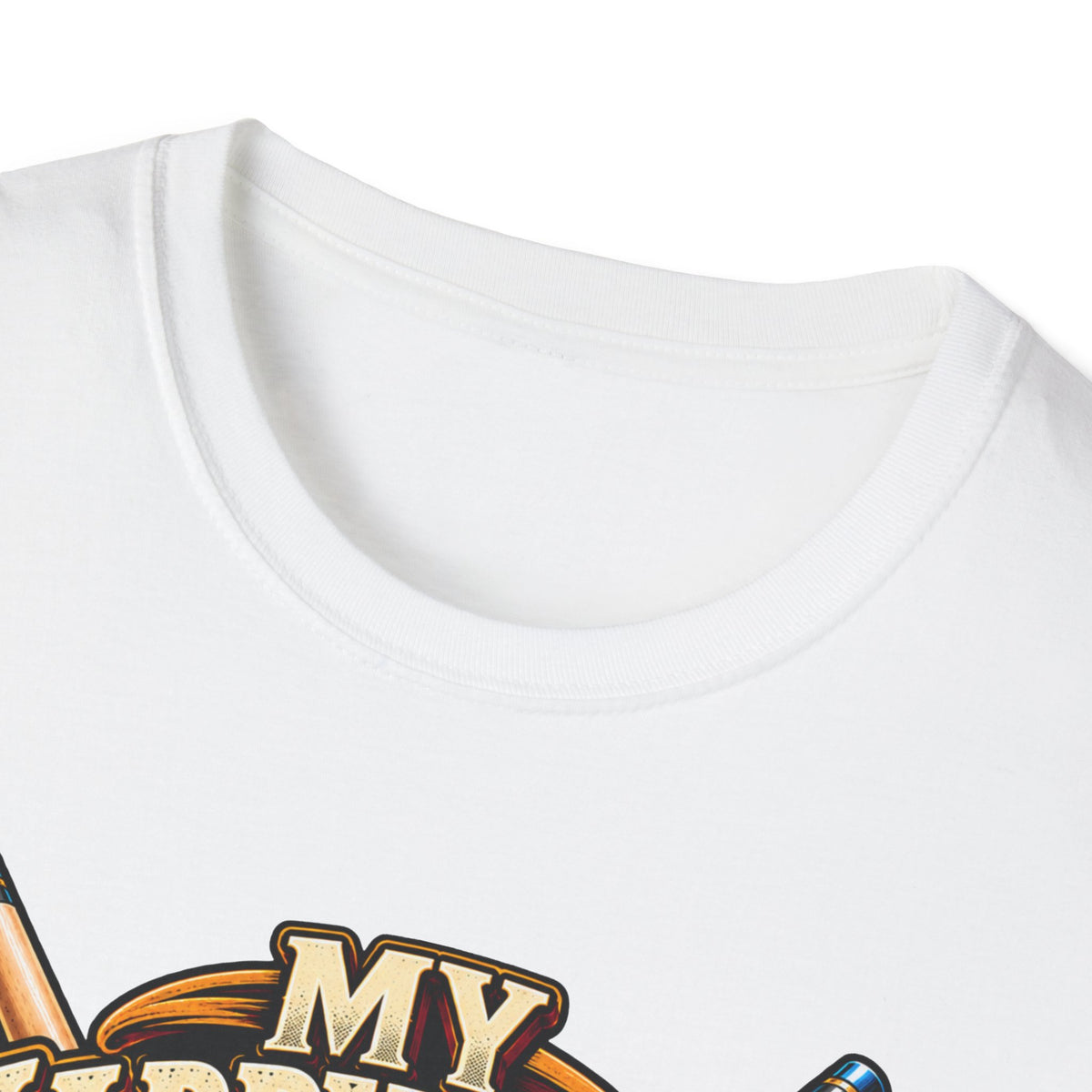 My Happy Place Has Six Pockets Funny Billiards Tee | Essentials Series CCS-EST-007