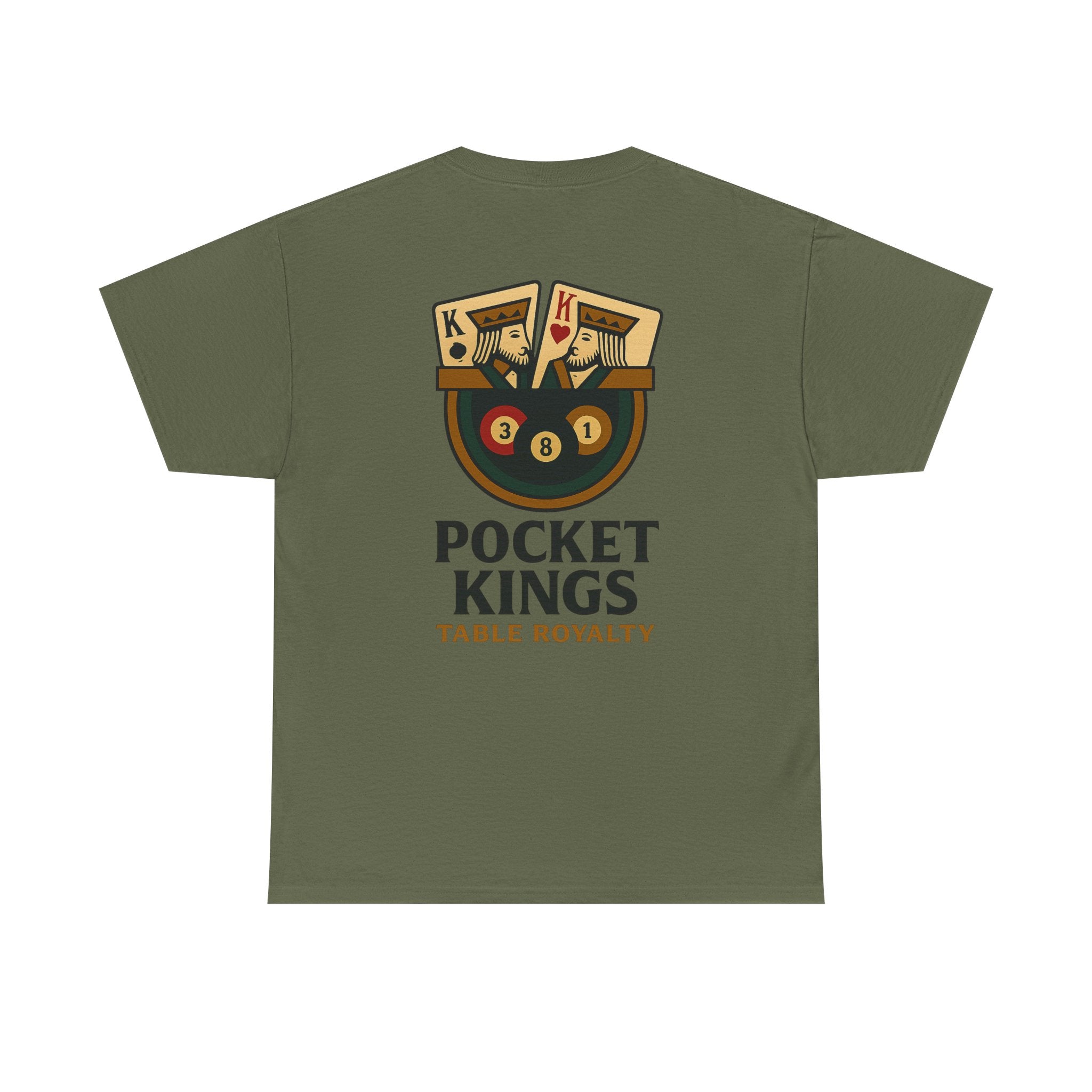 Pocket Kings Table Royalty Billiards Tee