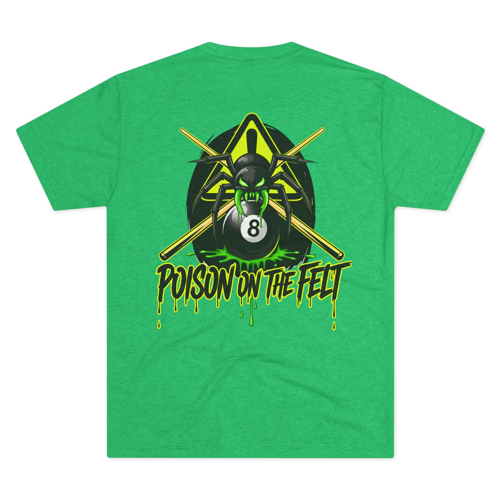 Poison on the Felt Billiards Spider Next Level Tee