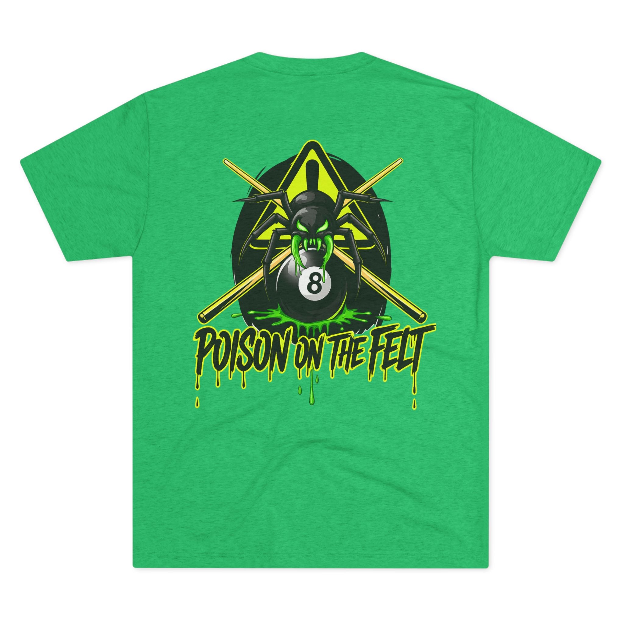 Poison on the Felt Billiards Spider Next Level Tee