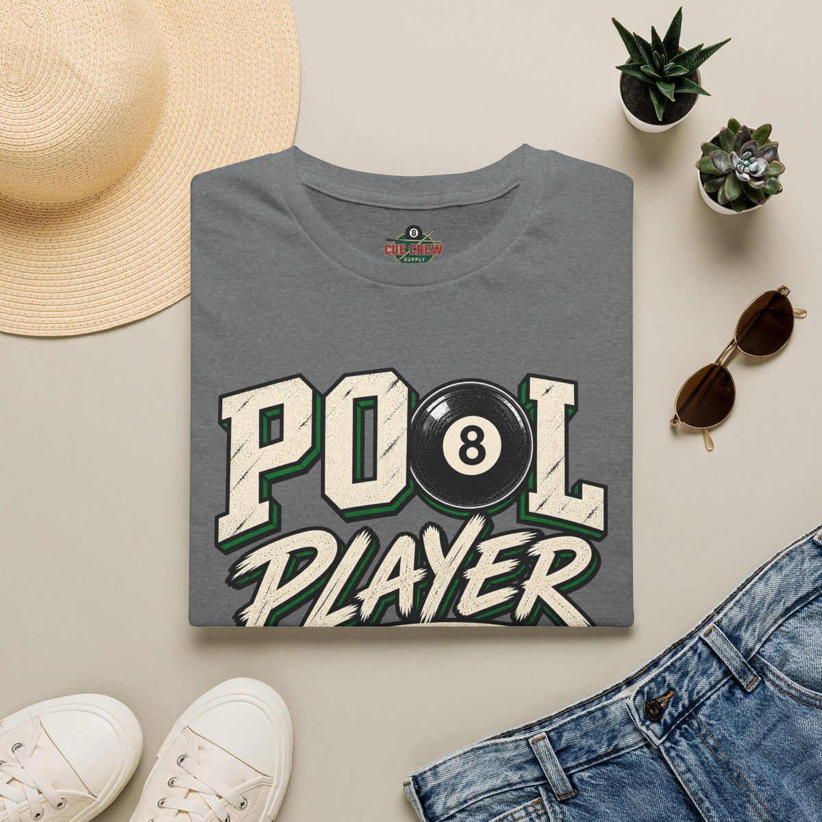 Pool Player Results May Vary – Funny Billiards T-Shirt