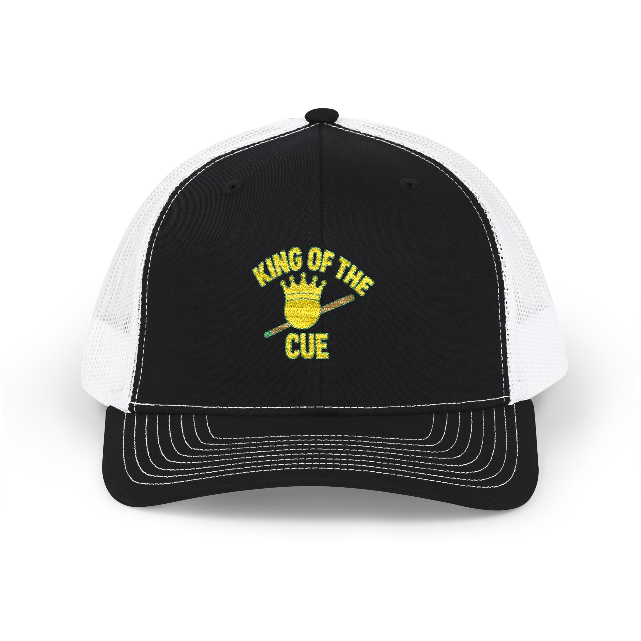 King of the Cue Embroidered Richardson Trucker Cap