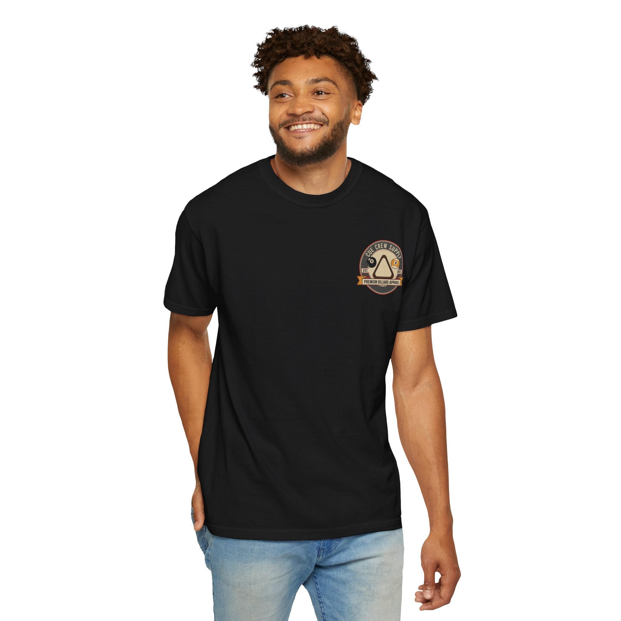 Still Shootin' Straight Pool Skeleton Comfort Colors Tee