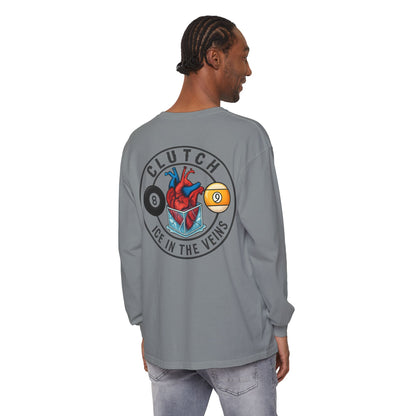 Clutch Ice in the Veins V2 Comfort Colors Long Sleeve Tee