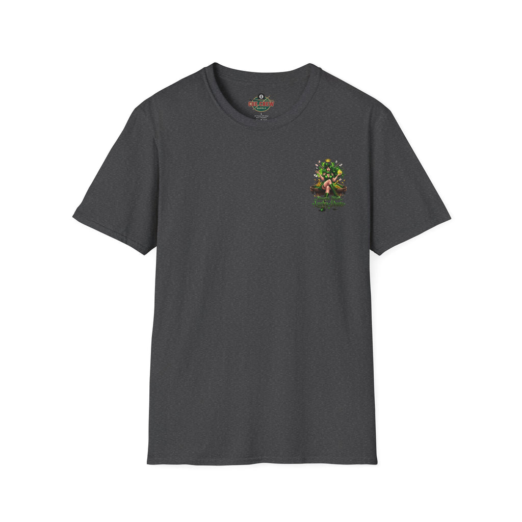Always After Me Lucky Shots Funny Irish Billiards T-Shirt | St. Patrick's Day Pool Player Graphic Tee | Front & Back Print