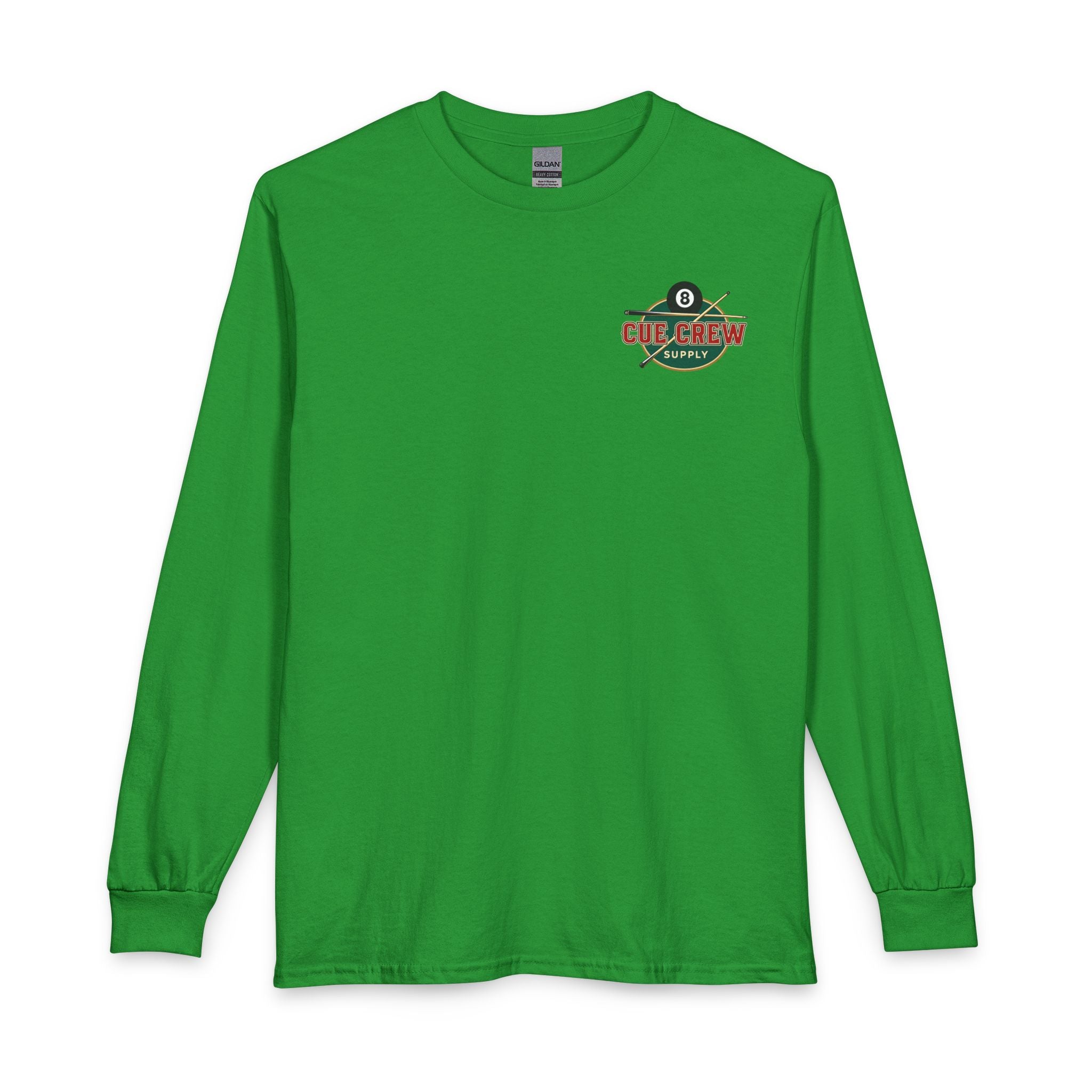 Plays 'Til Closing / Runs 'Til Empty Billiards Gildan Long Sleeve Tee