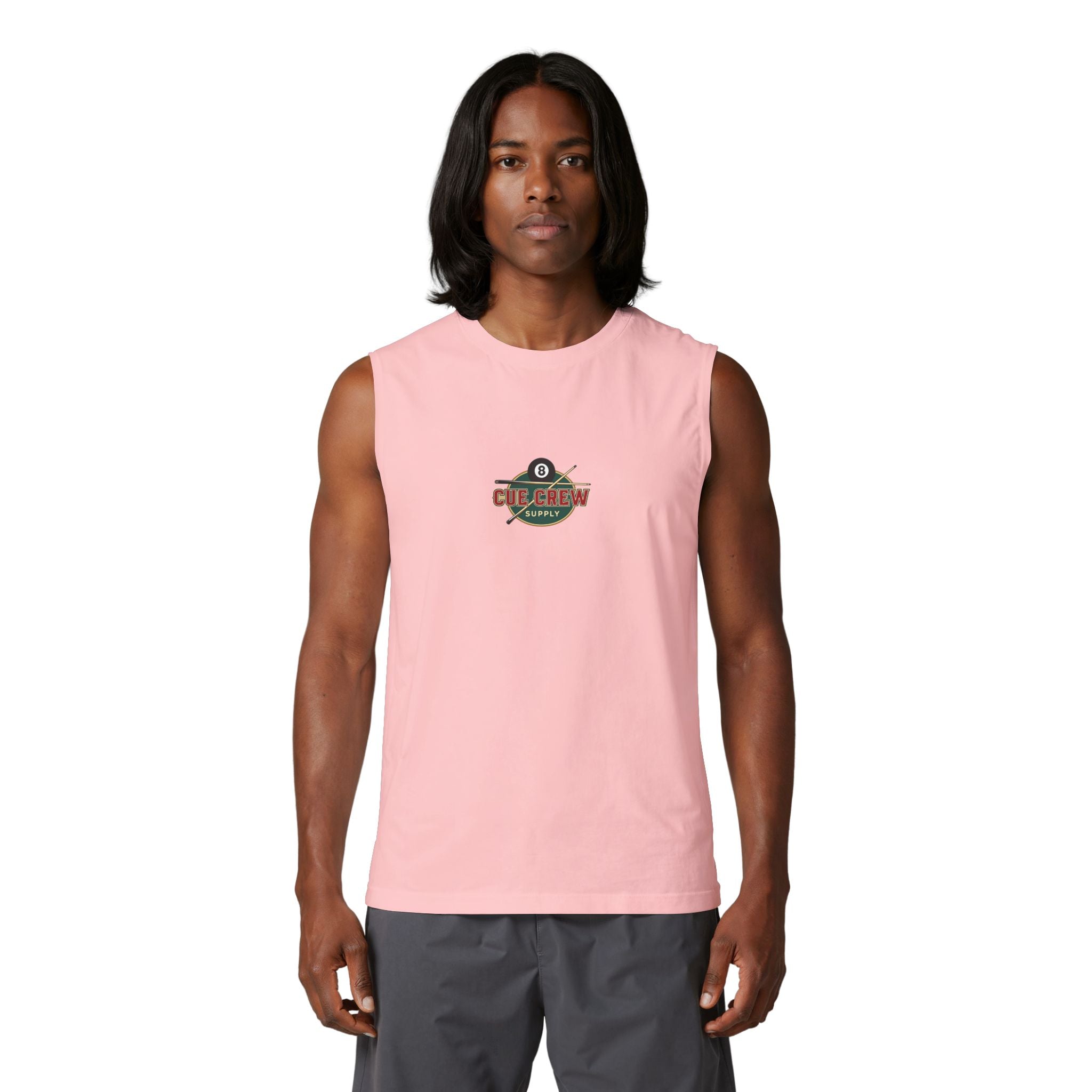 Cold Beer Pool Talkin' Smack Billiards Muscle Tank | Funny Pool Player Sleeveless Shirt | Unisex Cue Crew Supply