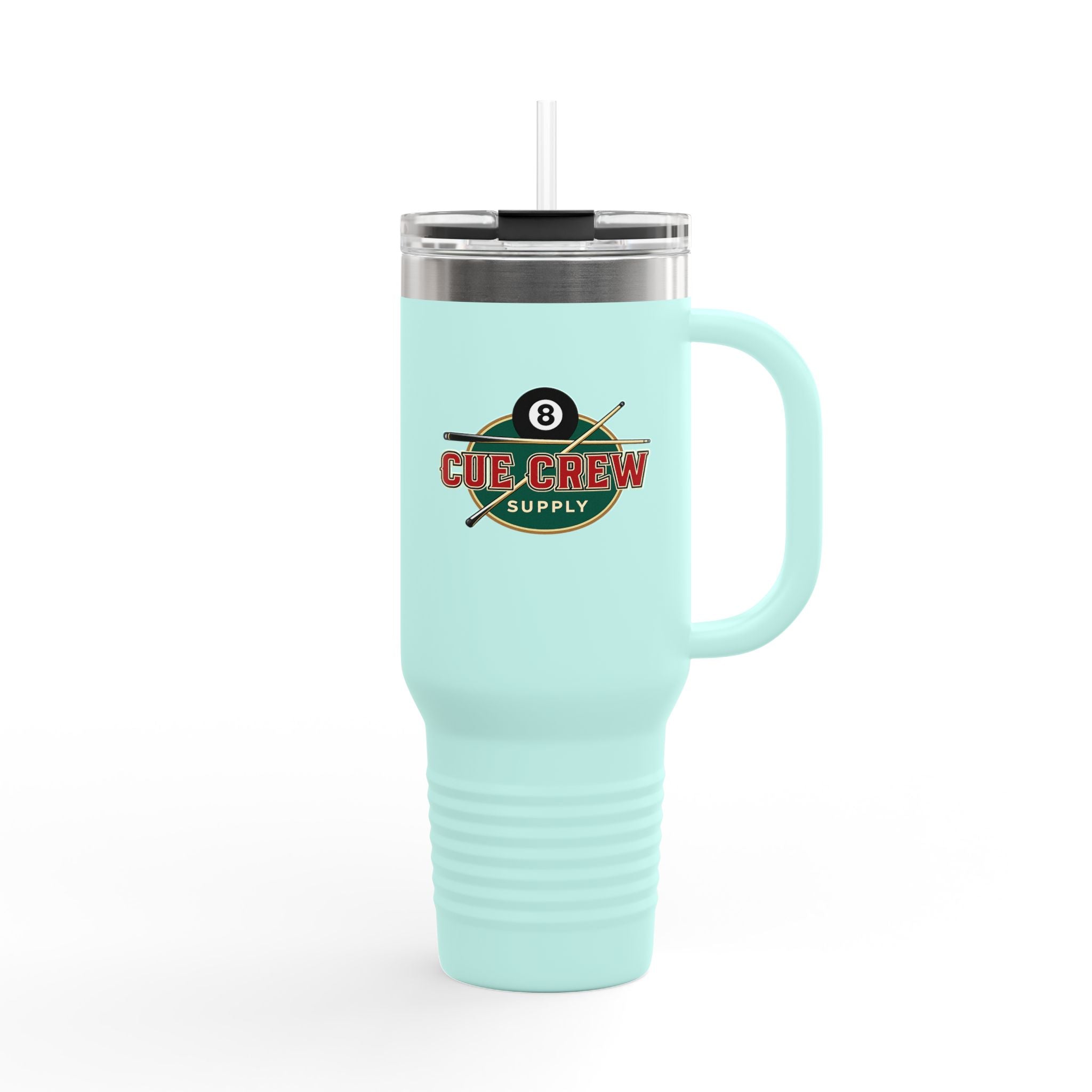 Cue Crew Supply Billiards 40oz Insulated Travel Mug