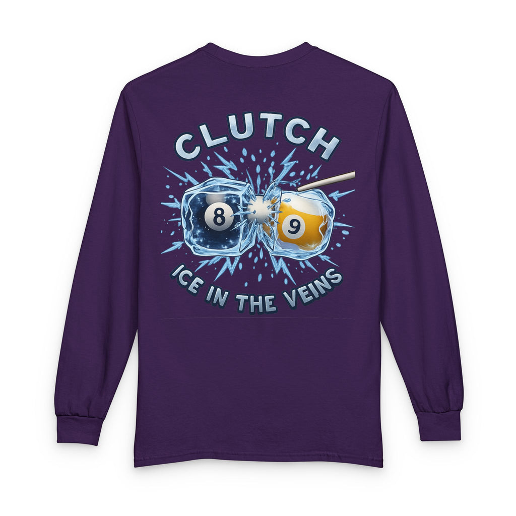 Clutch: Ice in the Veins Billiards Gildan Long Sleeve Tee