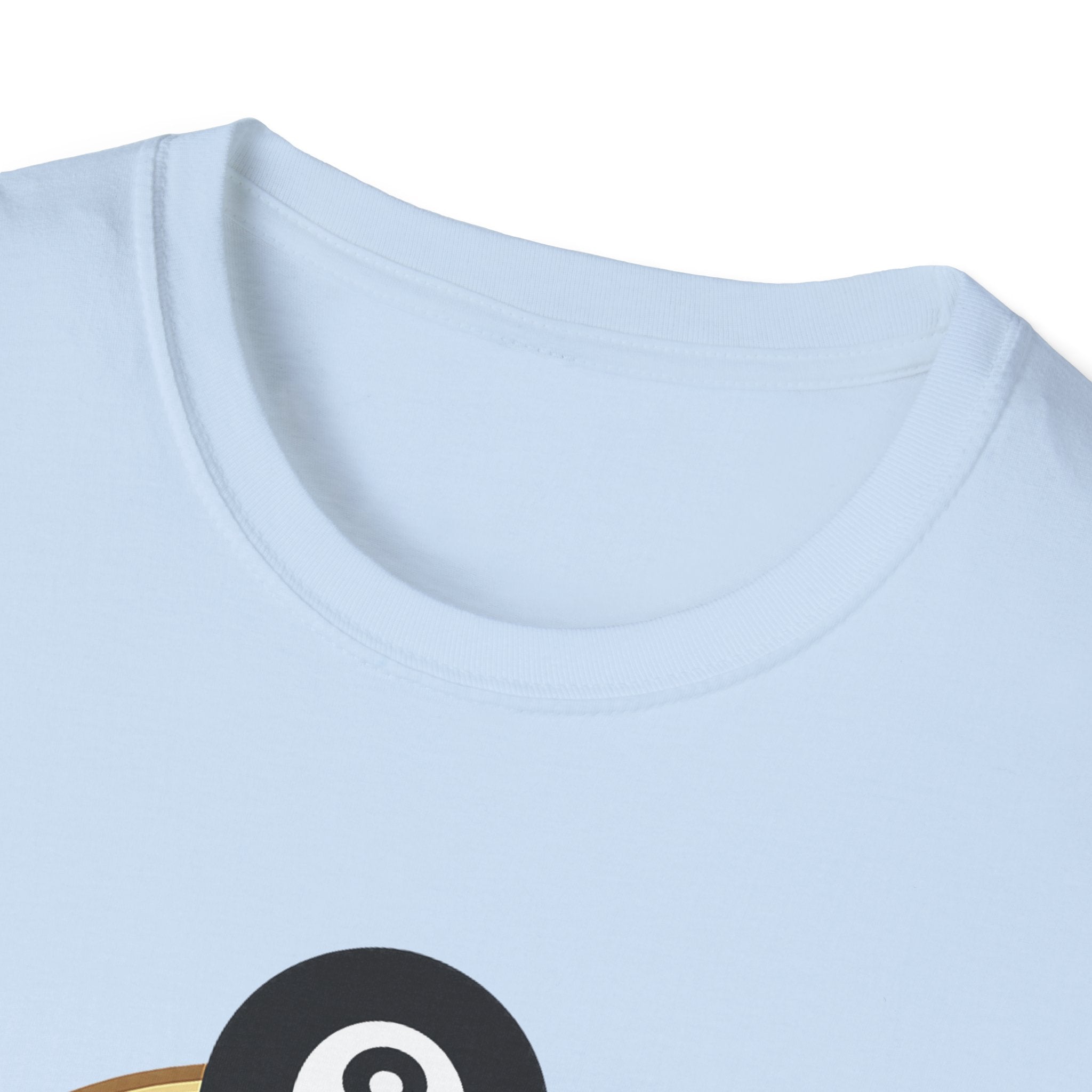 Cue Crew Supply Retro Logo Core Line Billiards Gildan Tee