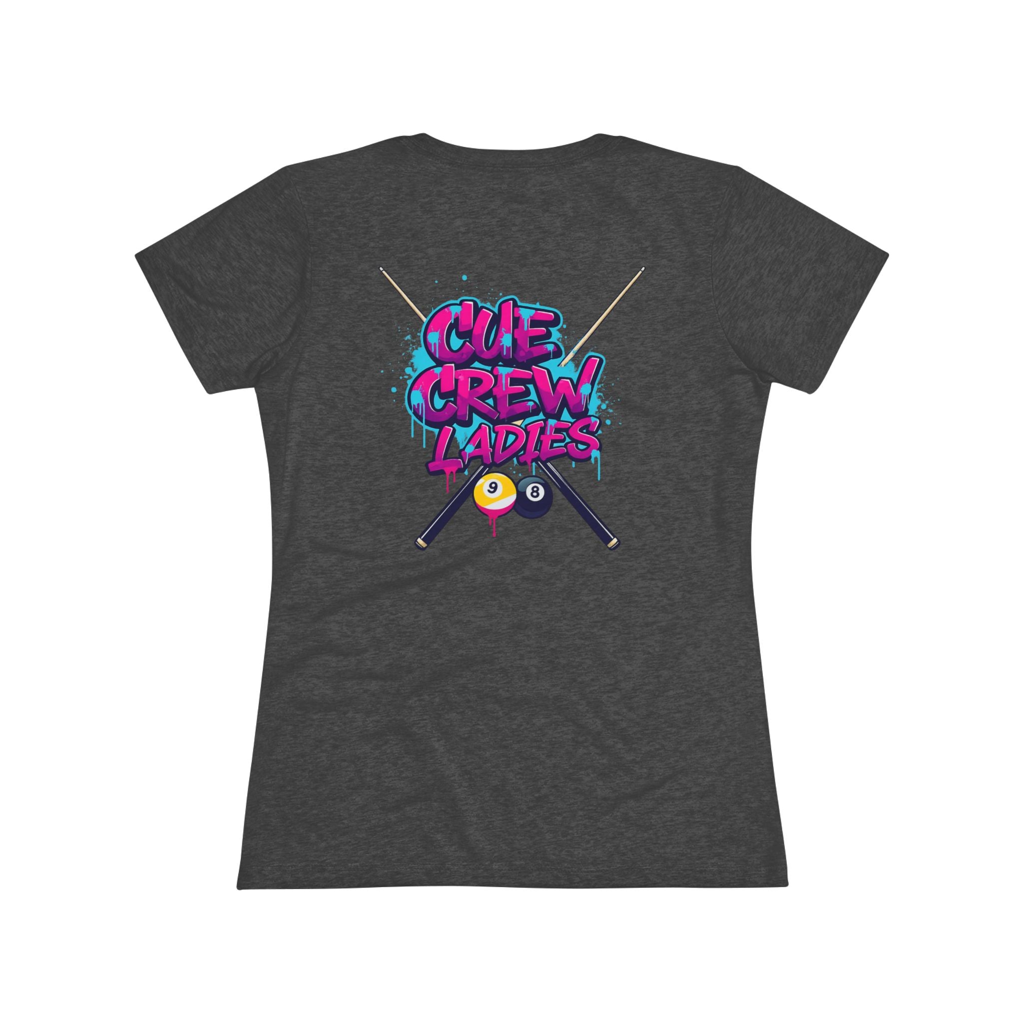 Cue Crew Ladies Next Level Women's Tri-Blend Tee