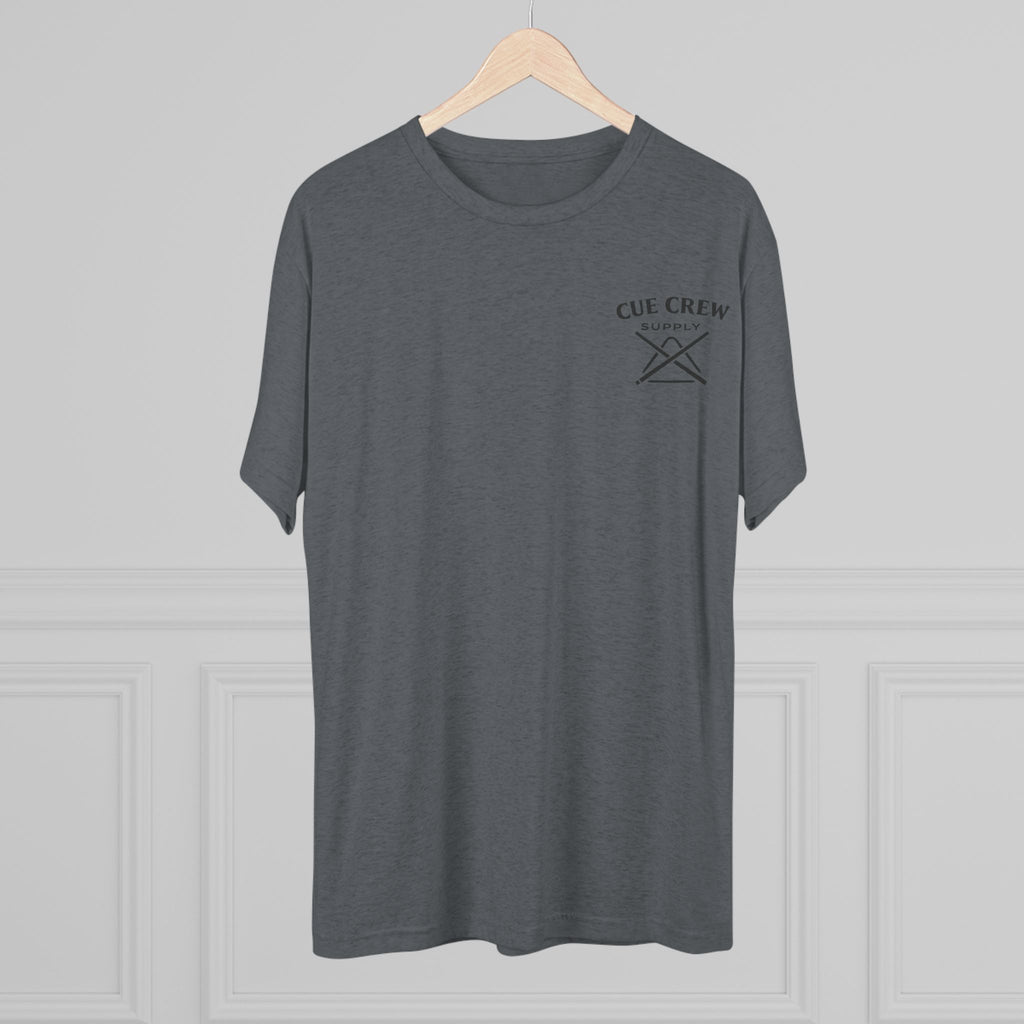 Leftovers Black Logo Chompers Next Level Tri-Blend Tee