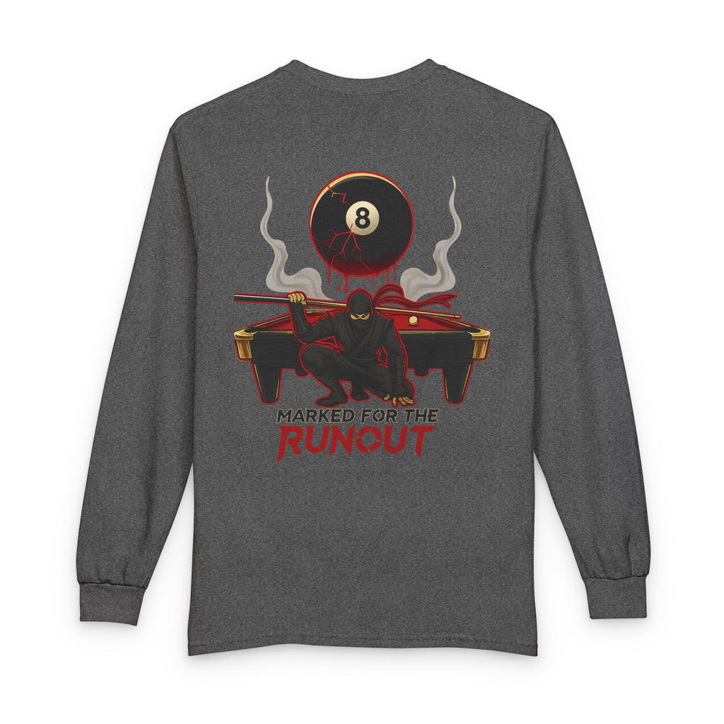 Marked for the Runout Billiards Gildan Long Sleeve Tee