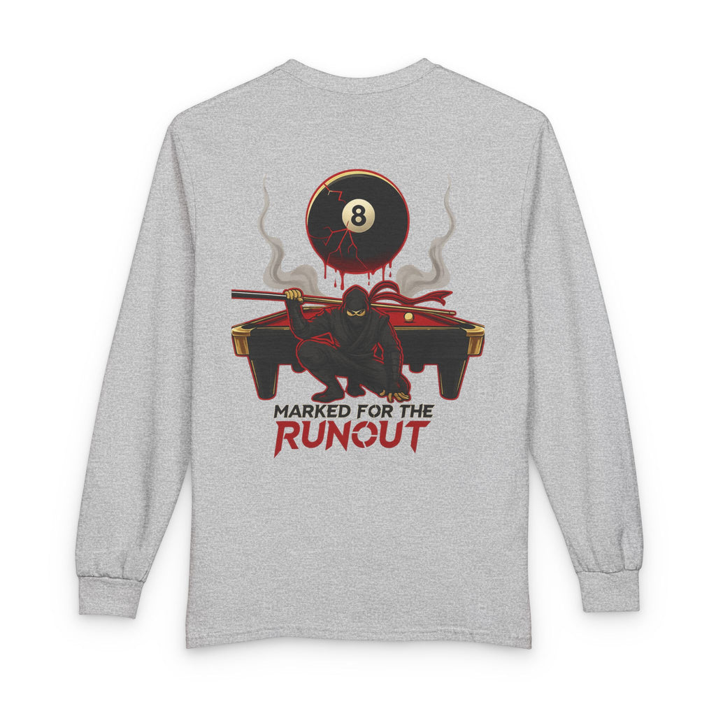 Marked for the Runout Billiards Gildan Long Sleeve Tee