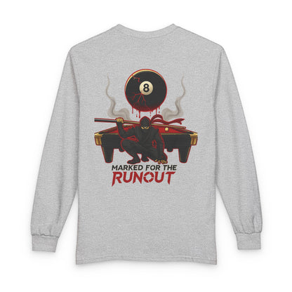 Marked for the Runout Billiards Gildan Long Sleeve Tee