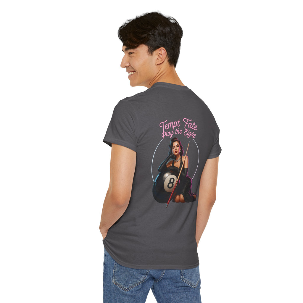 Tempt Fate Play The Eight Gildan Billiards Gildan Tee