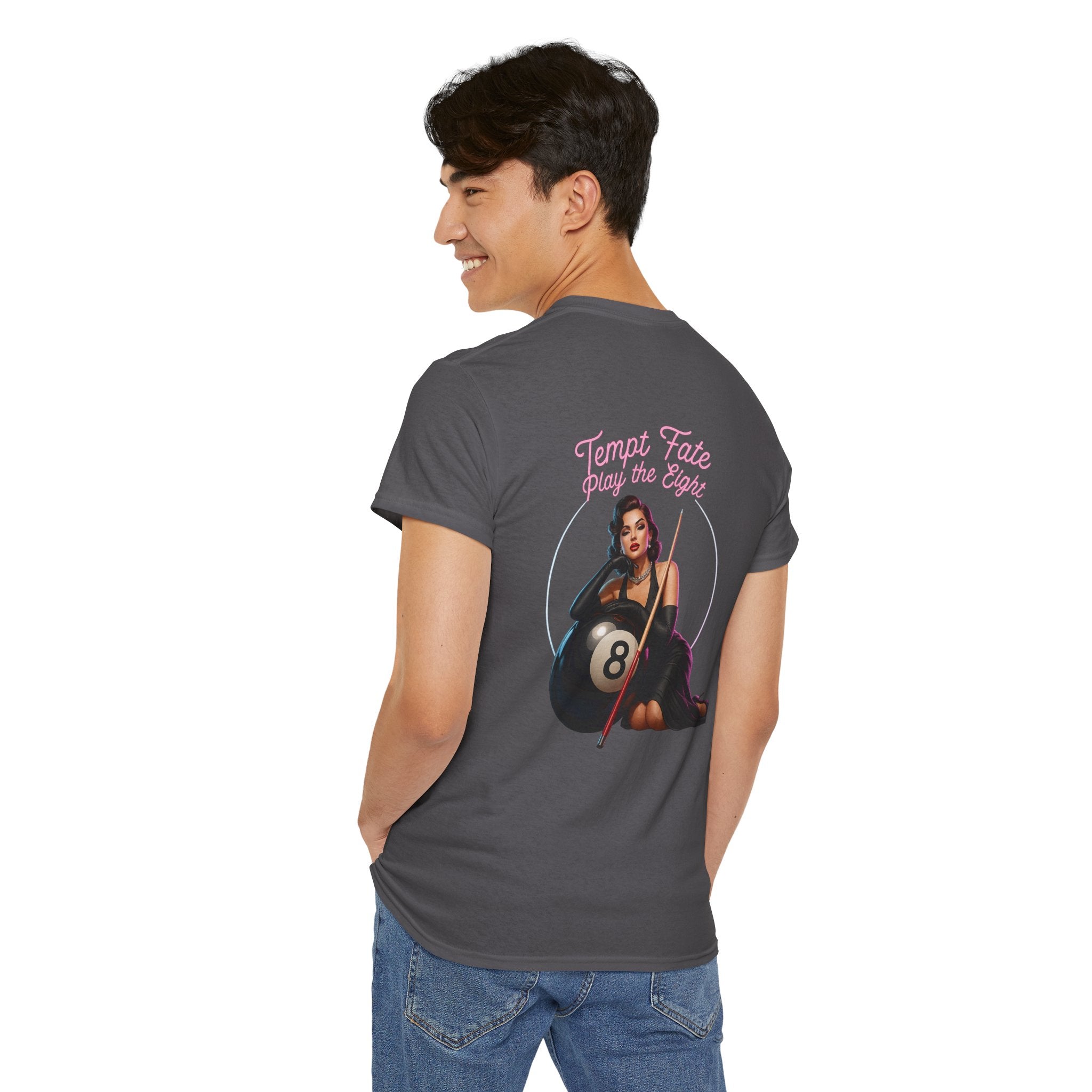 Tempt Fate Play The Eight Gildan Billiards Gildan Tee
