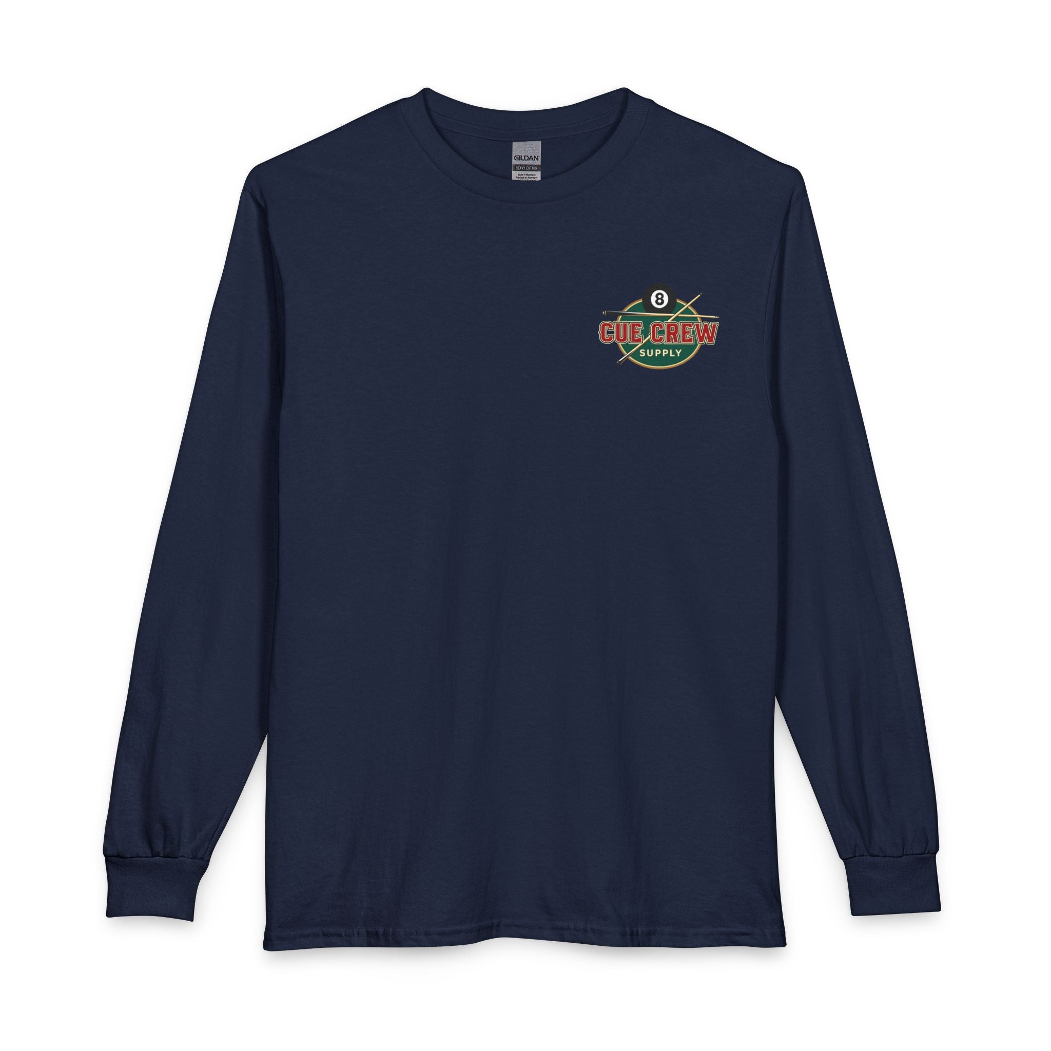 8-Ball Classic Sounds Billiards Gildan Long Sleeve Tee