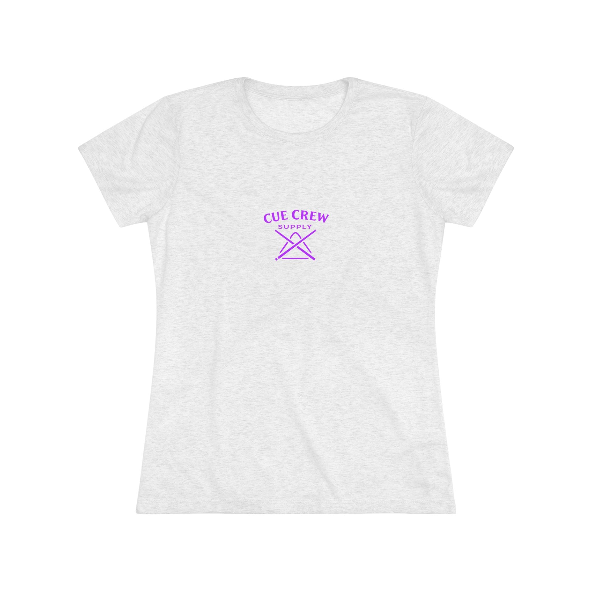 Bow Down - The Table Has A Queen Next Level Women's Tri-Blend Tee