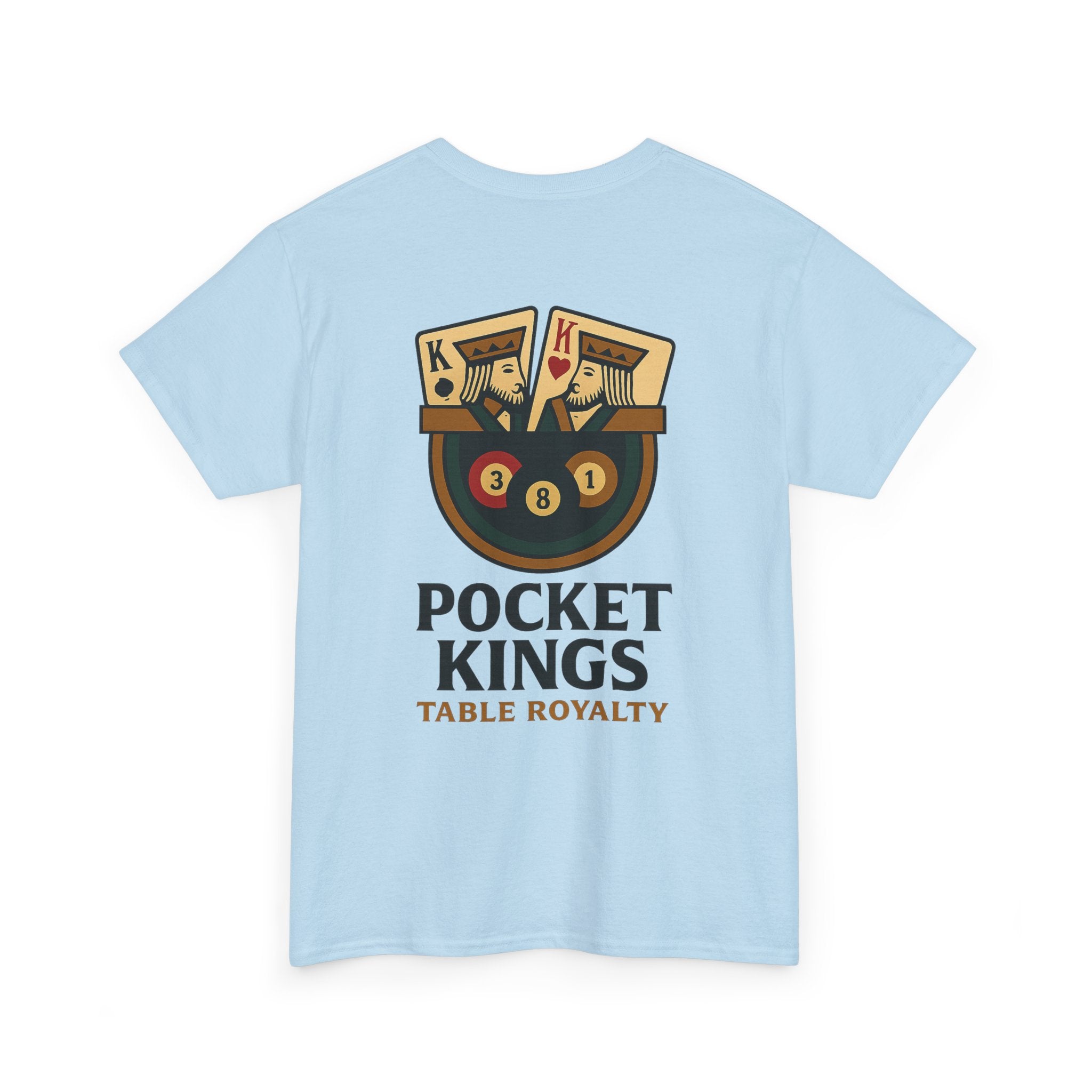Pocket Kings Table Royalty Billiards Tee