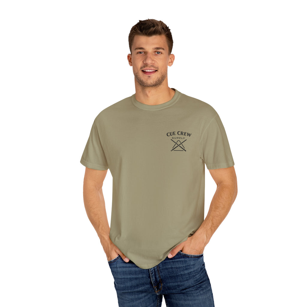 Full Steam To The Final Shot Billiards Tee - Comfort Colors Brand