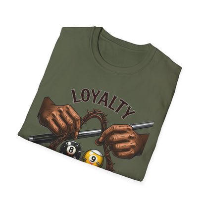 Loyalty- Hustler Code Billiards Core Line Gildan Tee