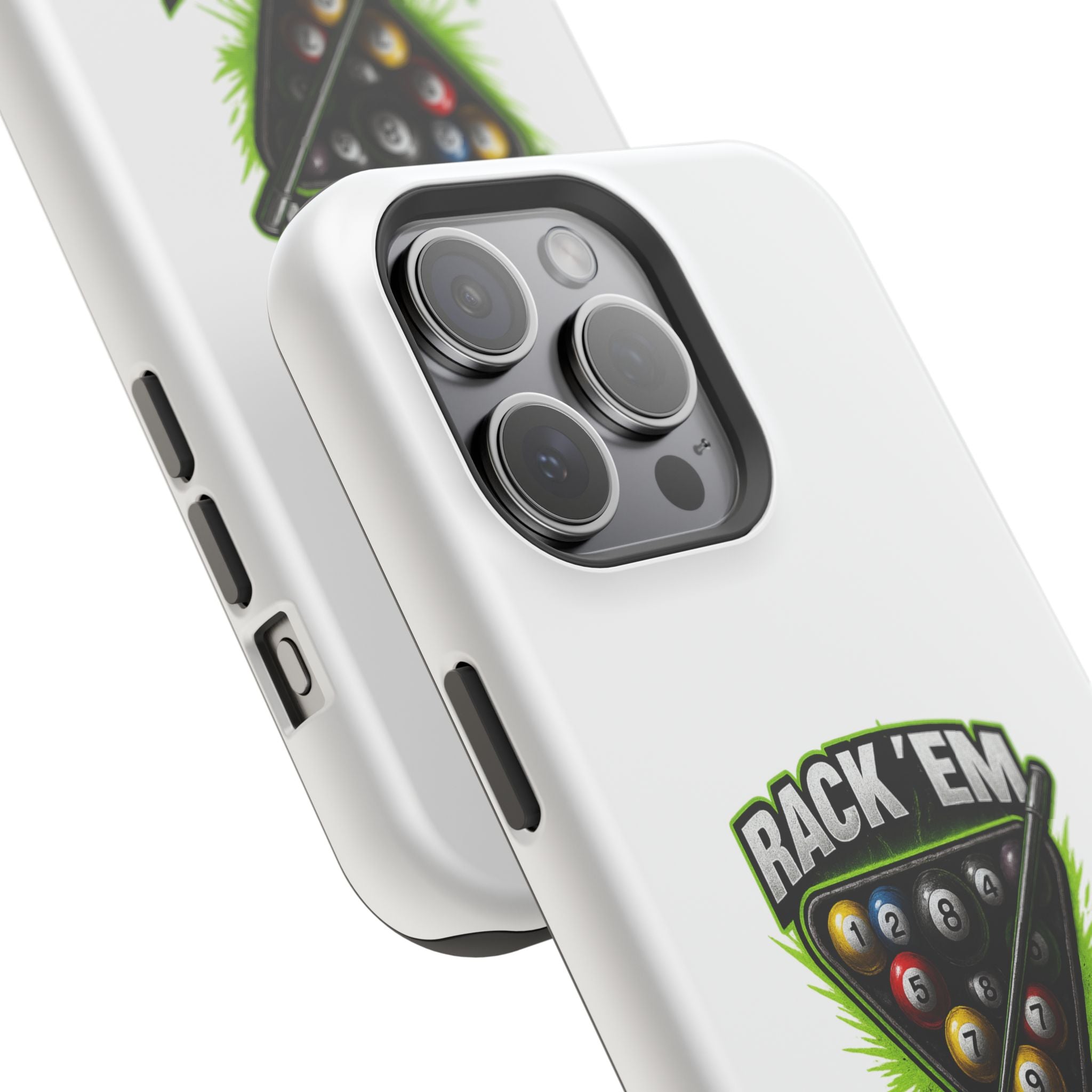 Magnetic Phone Case - Rack 'Em, I'll Wreck 'Em | Cool Custom Impact-Resistant Cases for Gamers & Pool Lovers, Perfect Gift for [...]