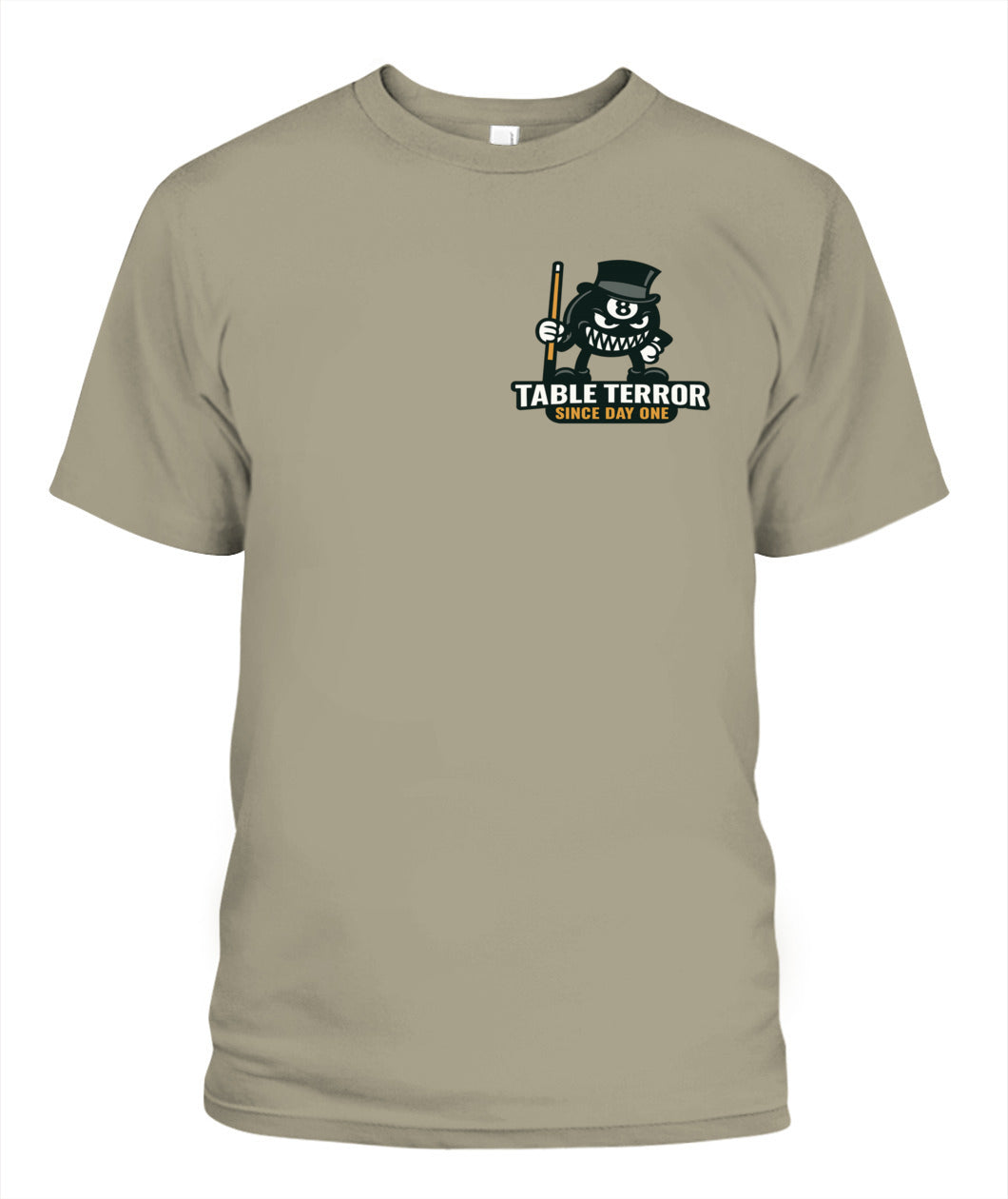 Table Terror Since Day One Short Sleeve Comfort Colors Tshirt