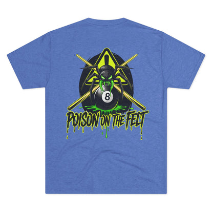 Poison on the Felt Billiards Spider Next Level Tee