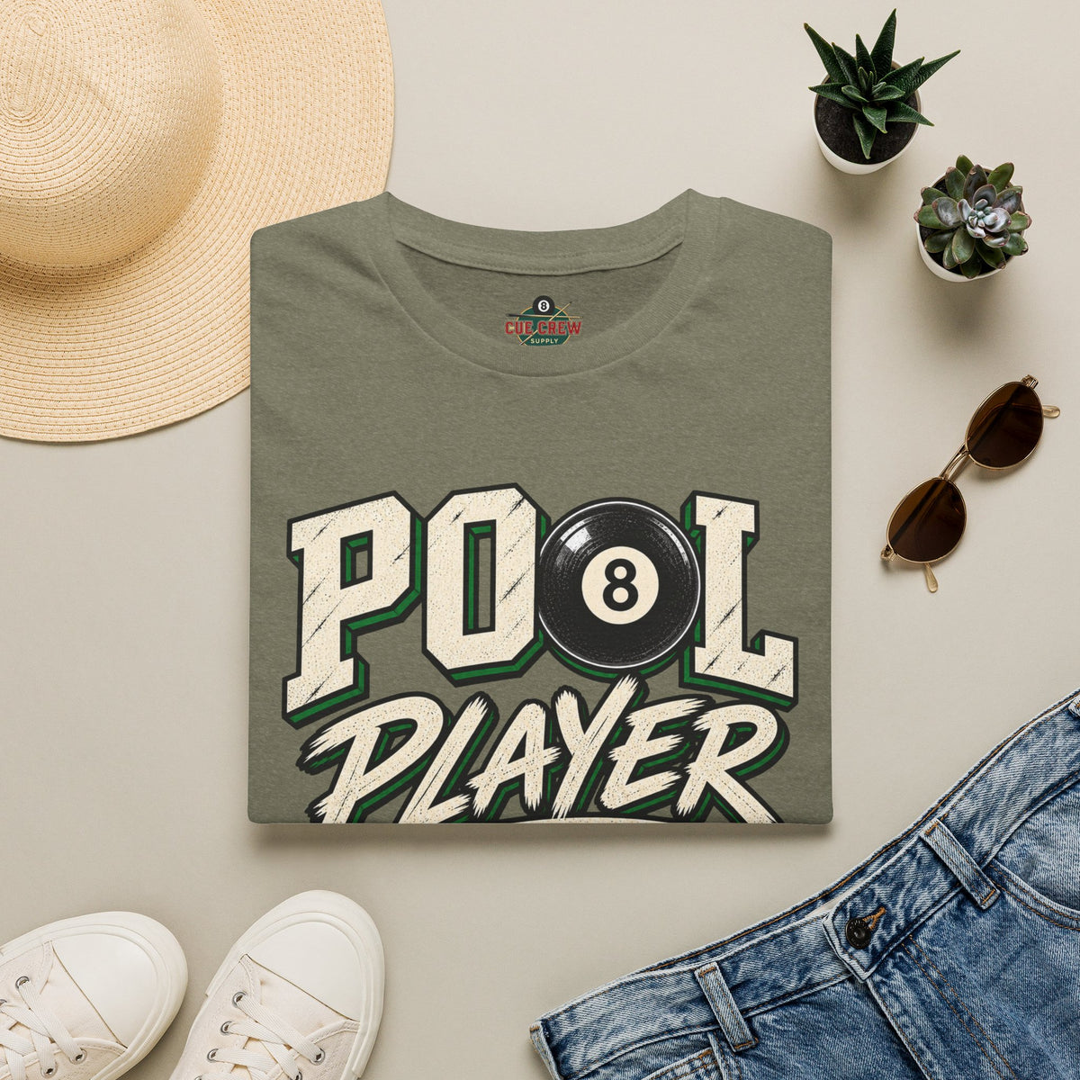 Pool Player Results May Vary – Funny Billiards T-Shirt