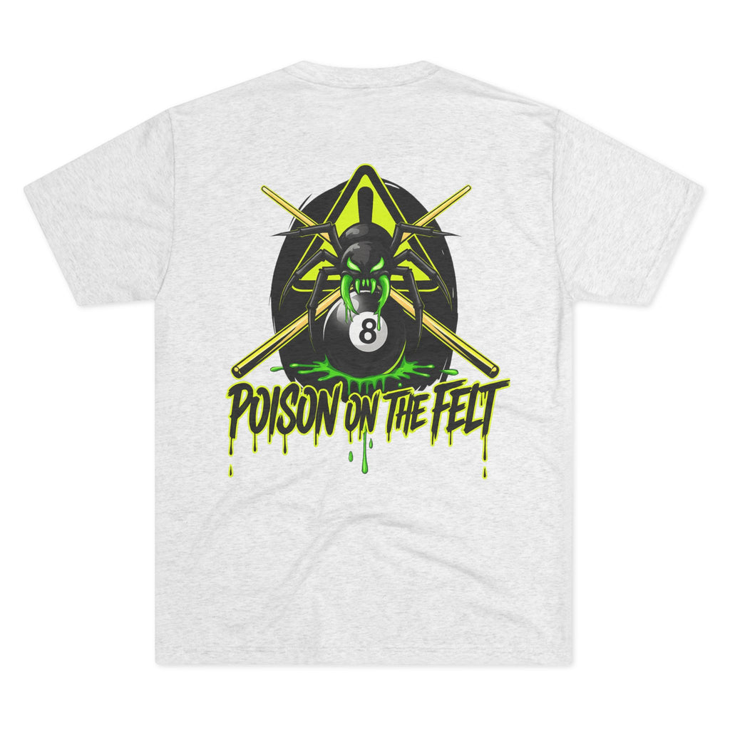 Poison on the Felt Billiards Spider Next Level Tee