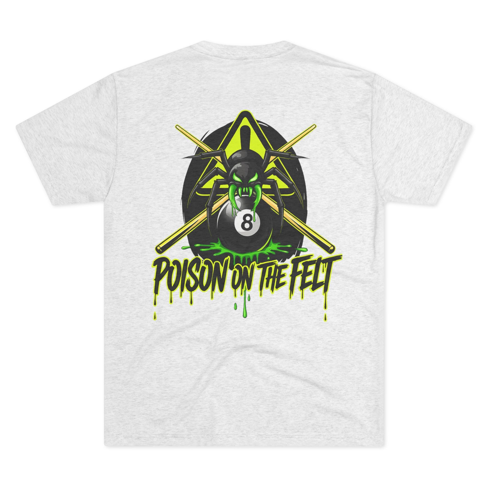 Poison on the Felt Billiards Spider Next Level Tee