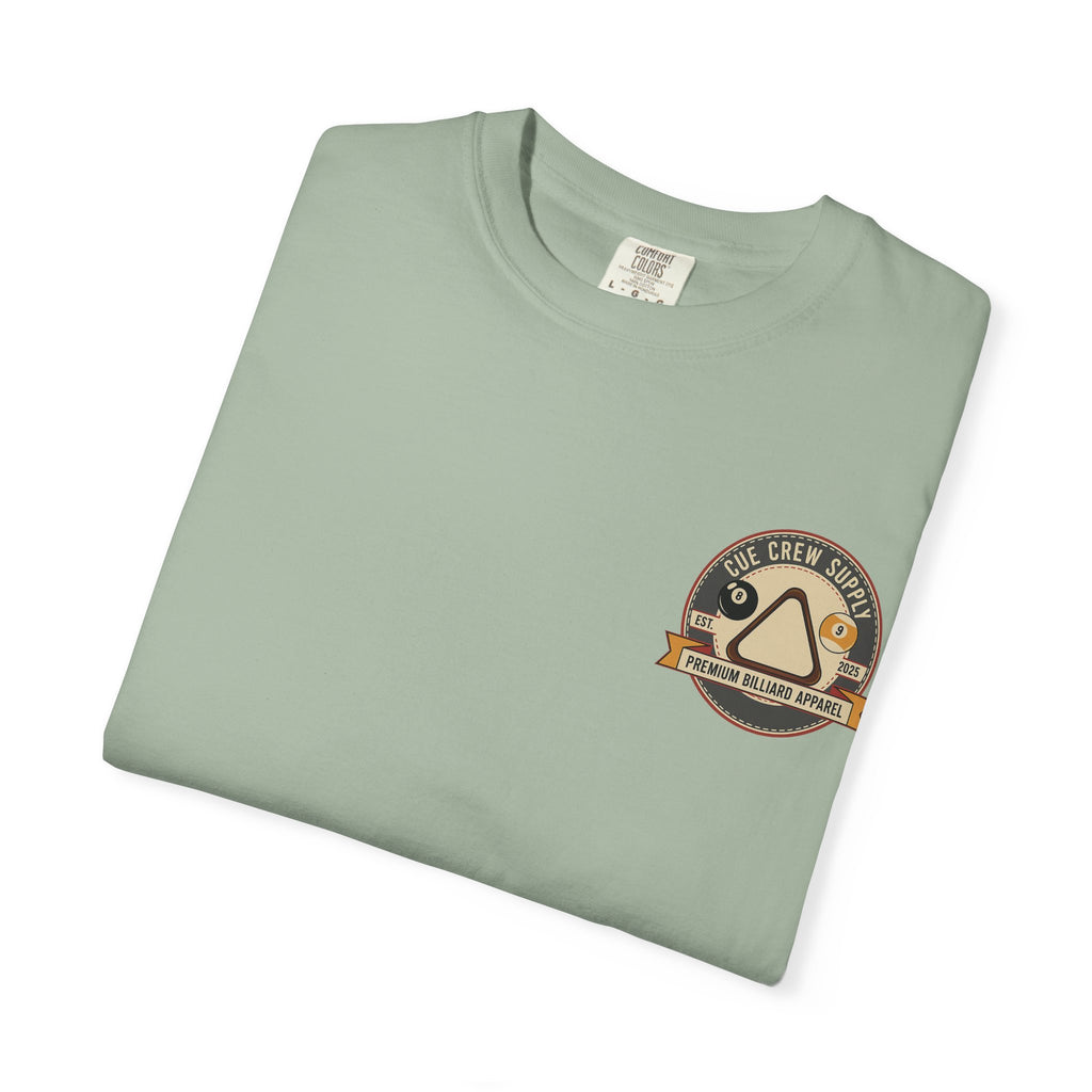 Still Shootin' Straight Pool Skeleton Comfort Colors Tee