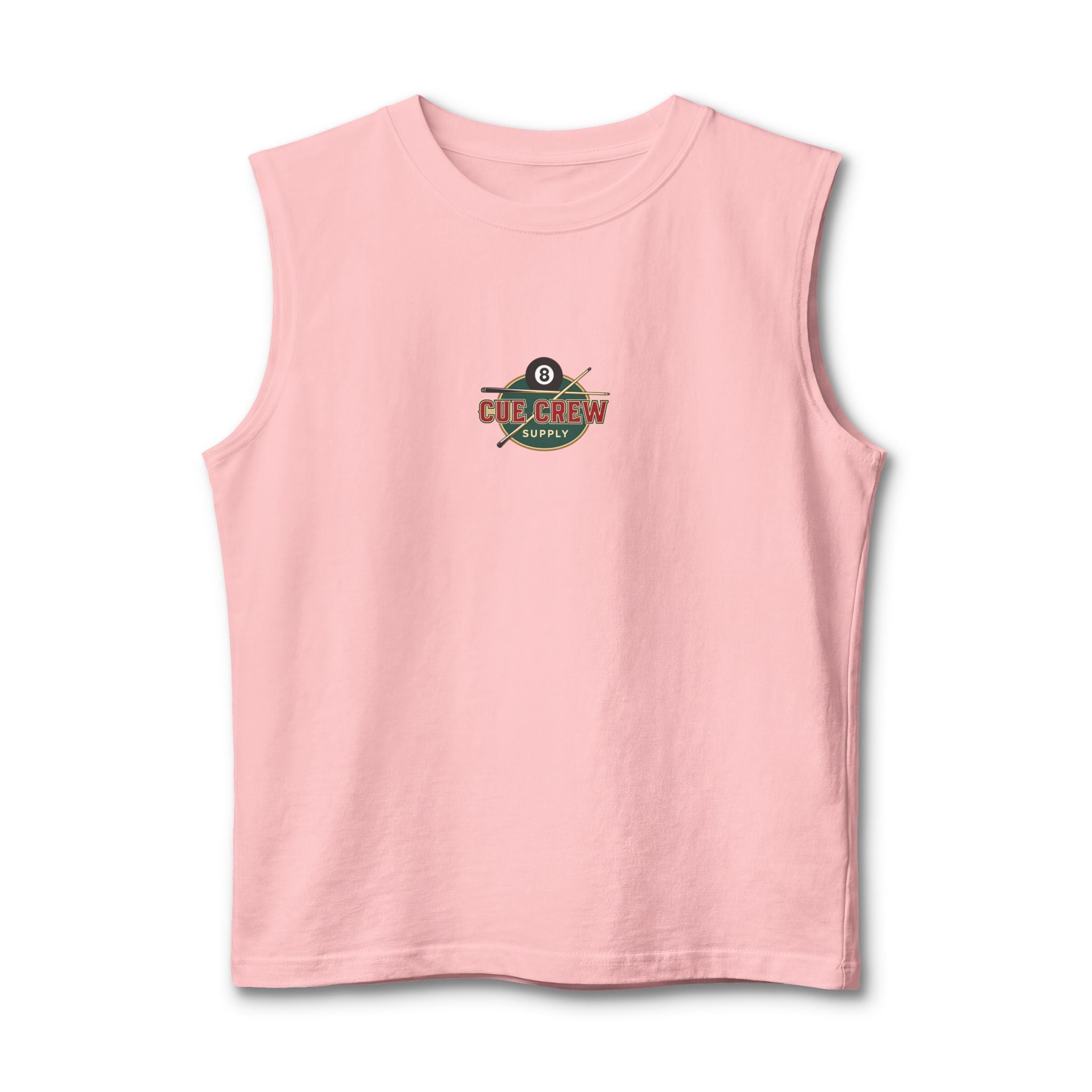 Full Throttle Break Unisex Muscle Tank | Hot Rod 8 Ball & 9 Ball Pool Player Sleeveless Shirt | Cue Crew Supply