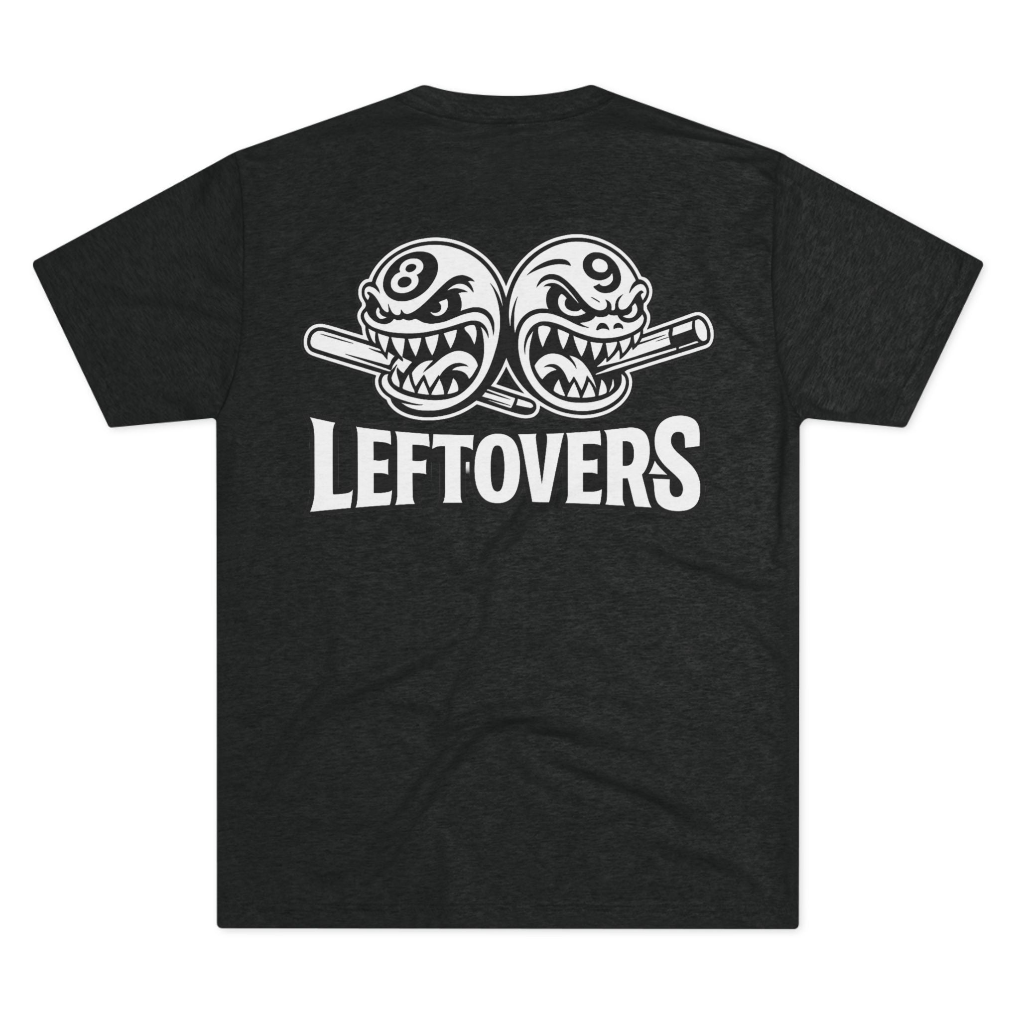 Leftovers Chomp BW Tri-Blend Tee