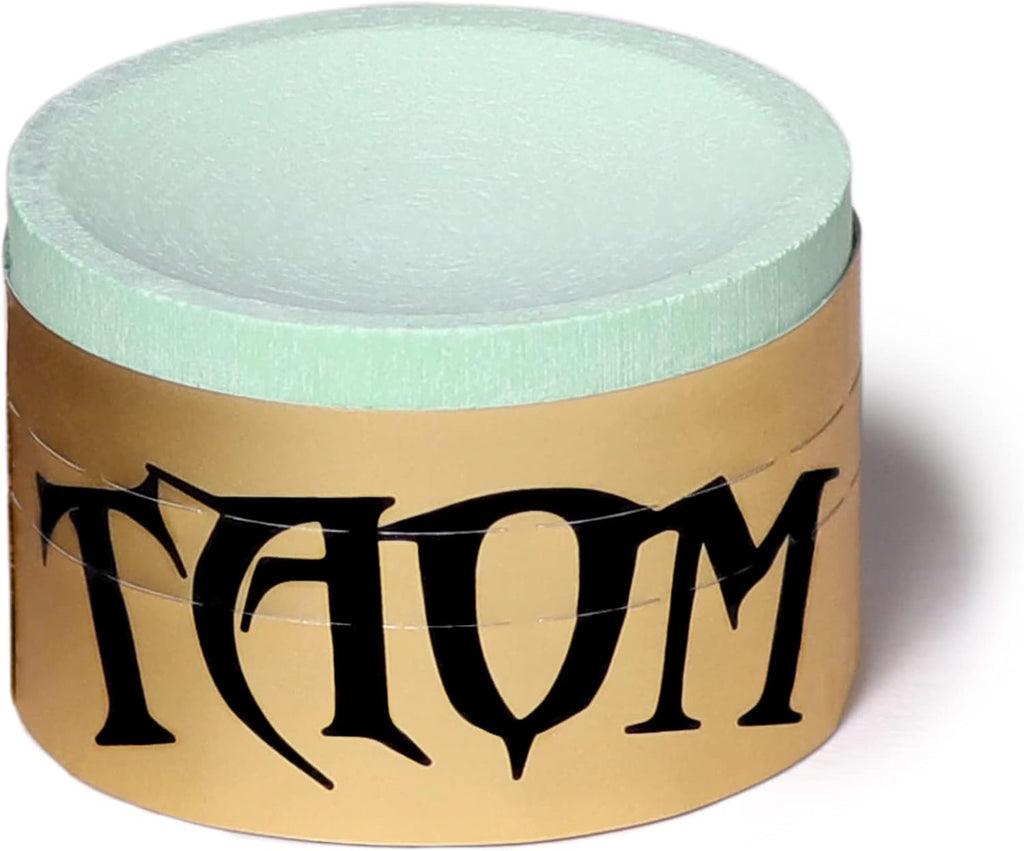 Taom Soft Billiard Pool Cue Premium Chalk Green
