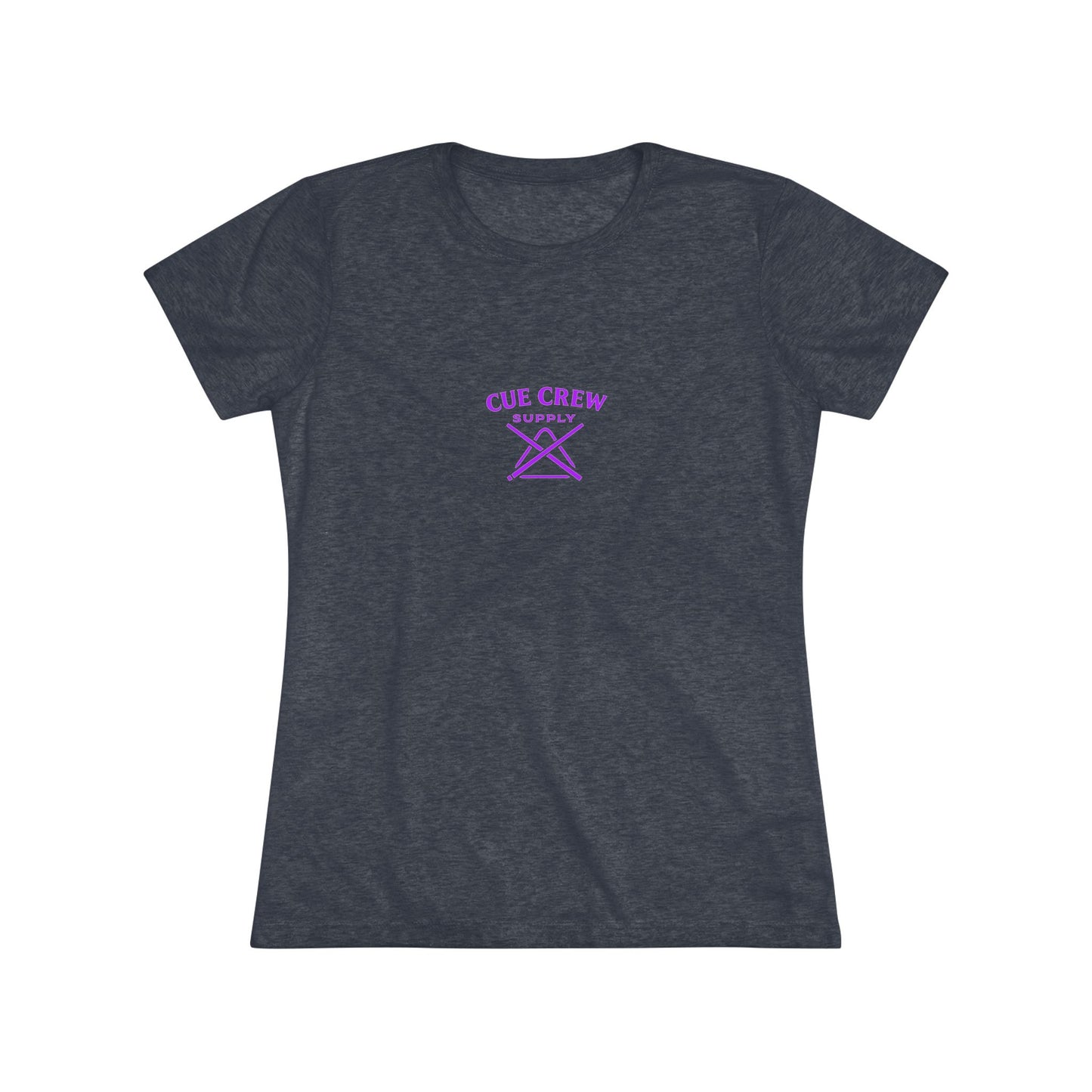 Bow Down - The Table Has A Queen Next Level Women's Tri-Blend Tee