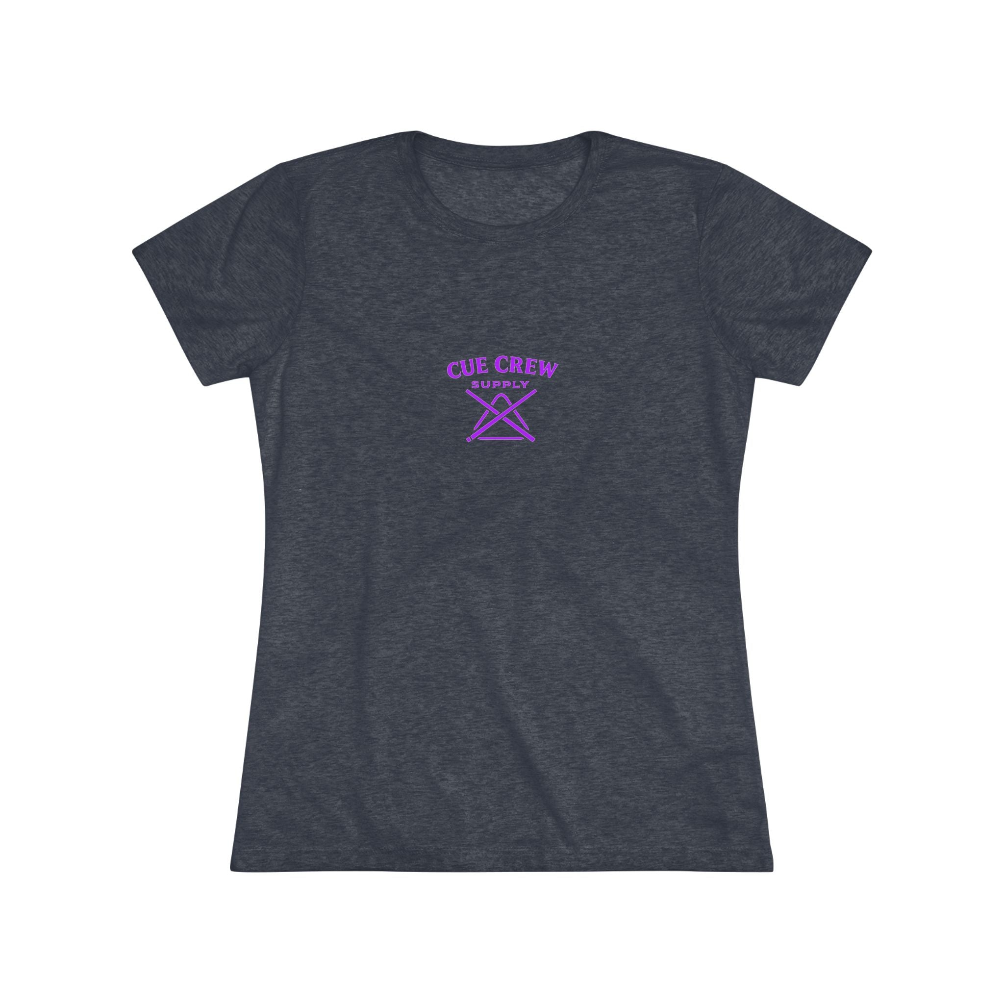 Bow Down - The Table Has A Queen Next Level Women's Tri-Blend Tee