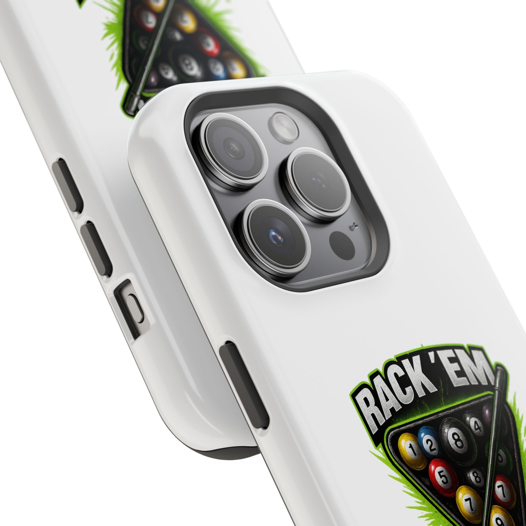 Magnetic Phone Case - Rack 'Em, I'll Wreck 'Em | Cool Custom Impact-Resistant Cases for Gamers & Pool Lovers, Perfect Gift for [...]