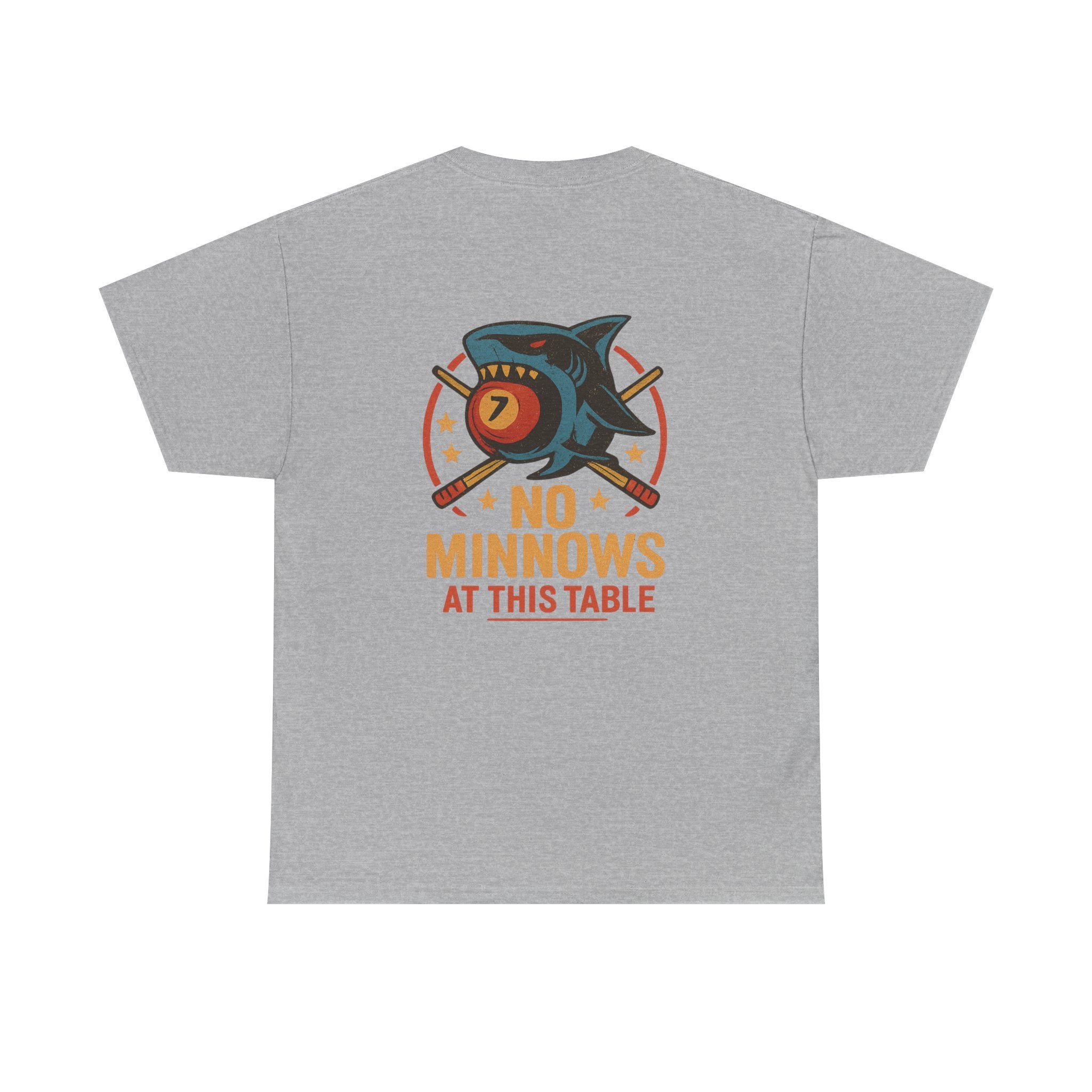 No Minnows At This Table Billiards Tee